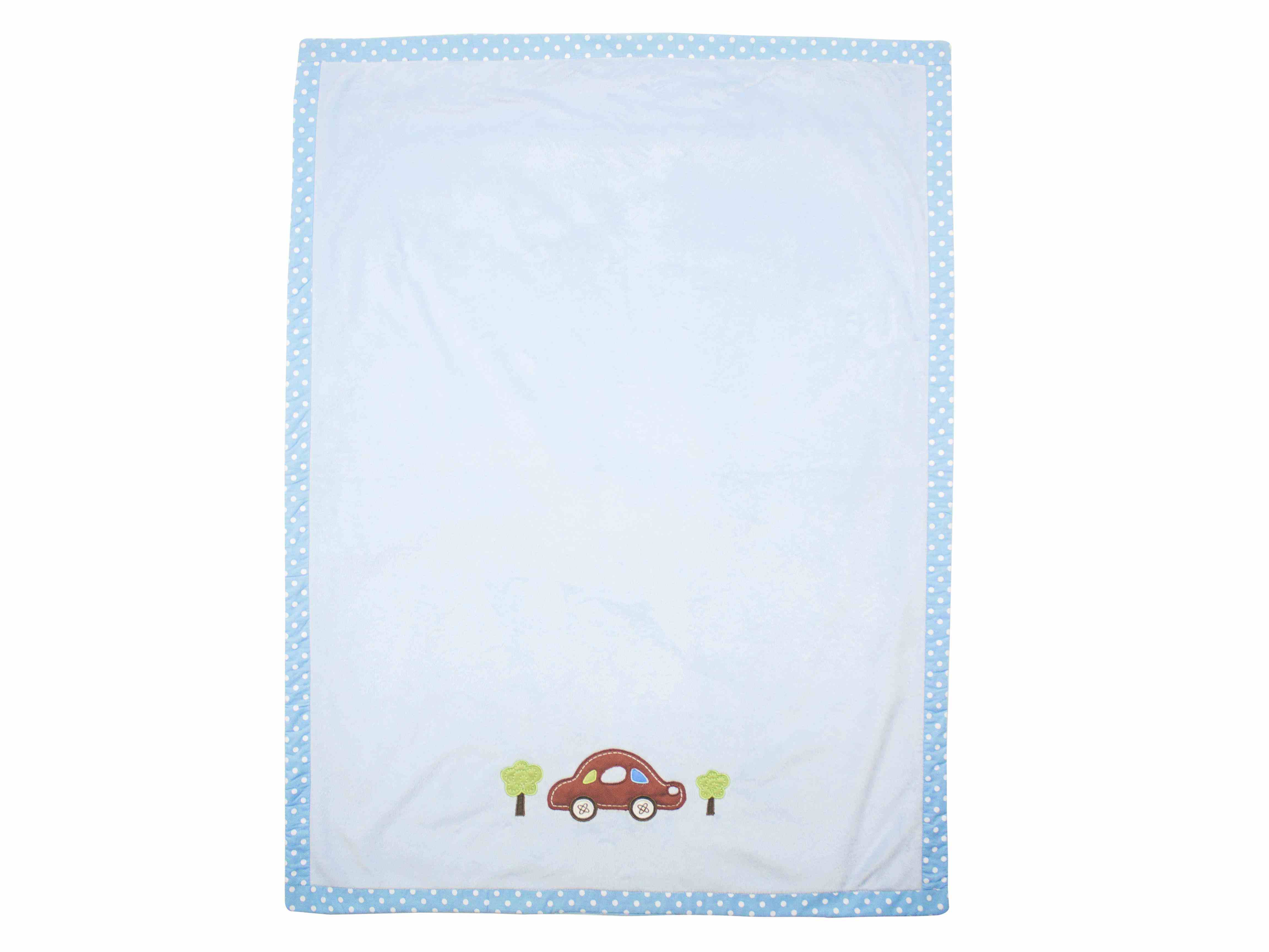 Abracadabra Transport Plush Blanket - Blue