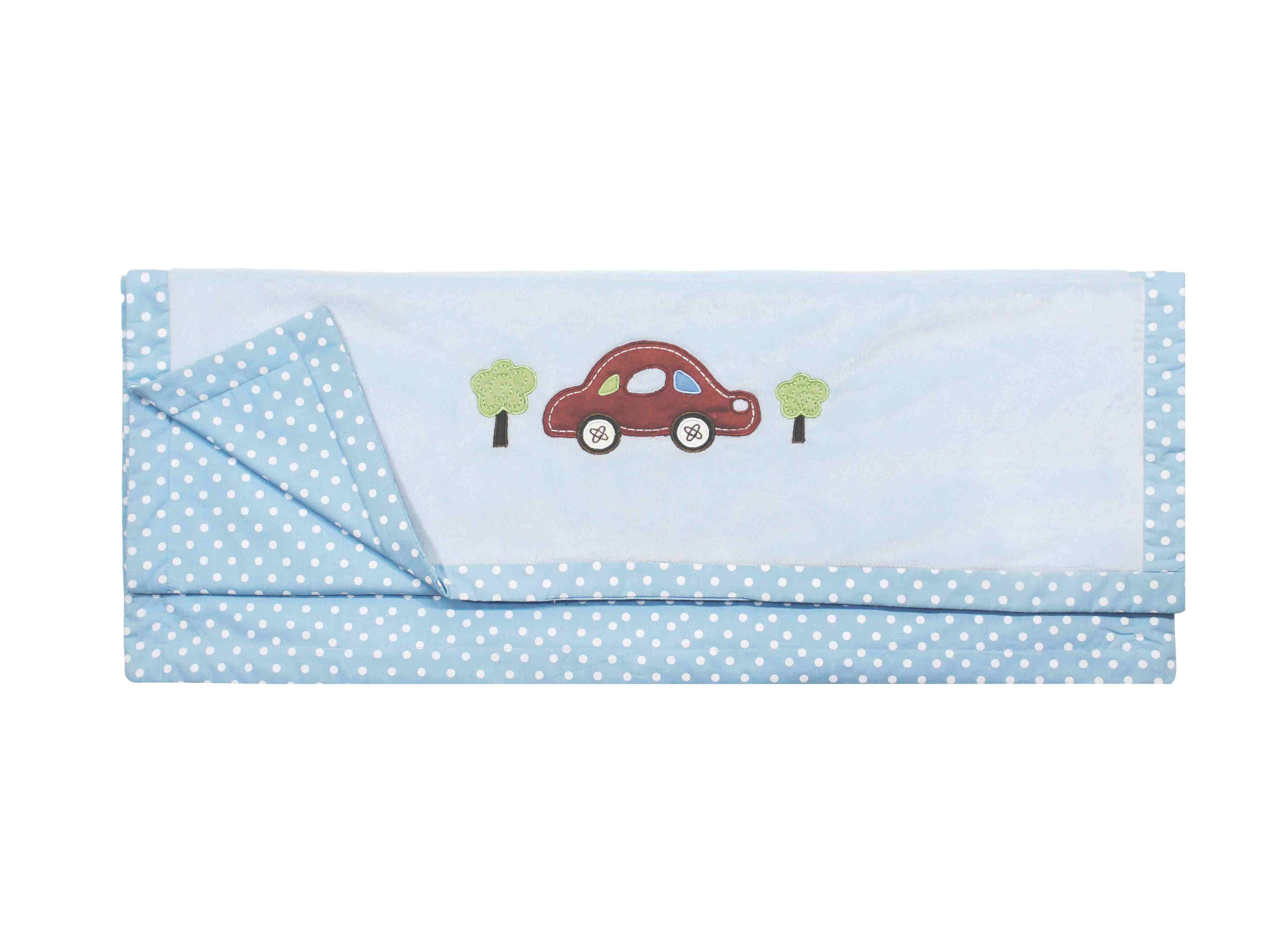 Abracadabra Transport Plush Blanket - Blue