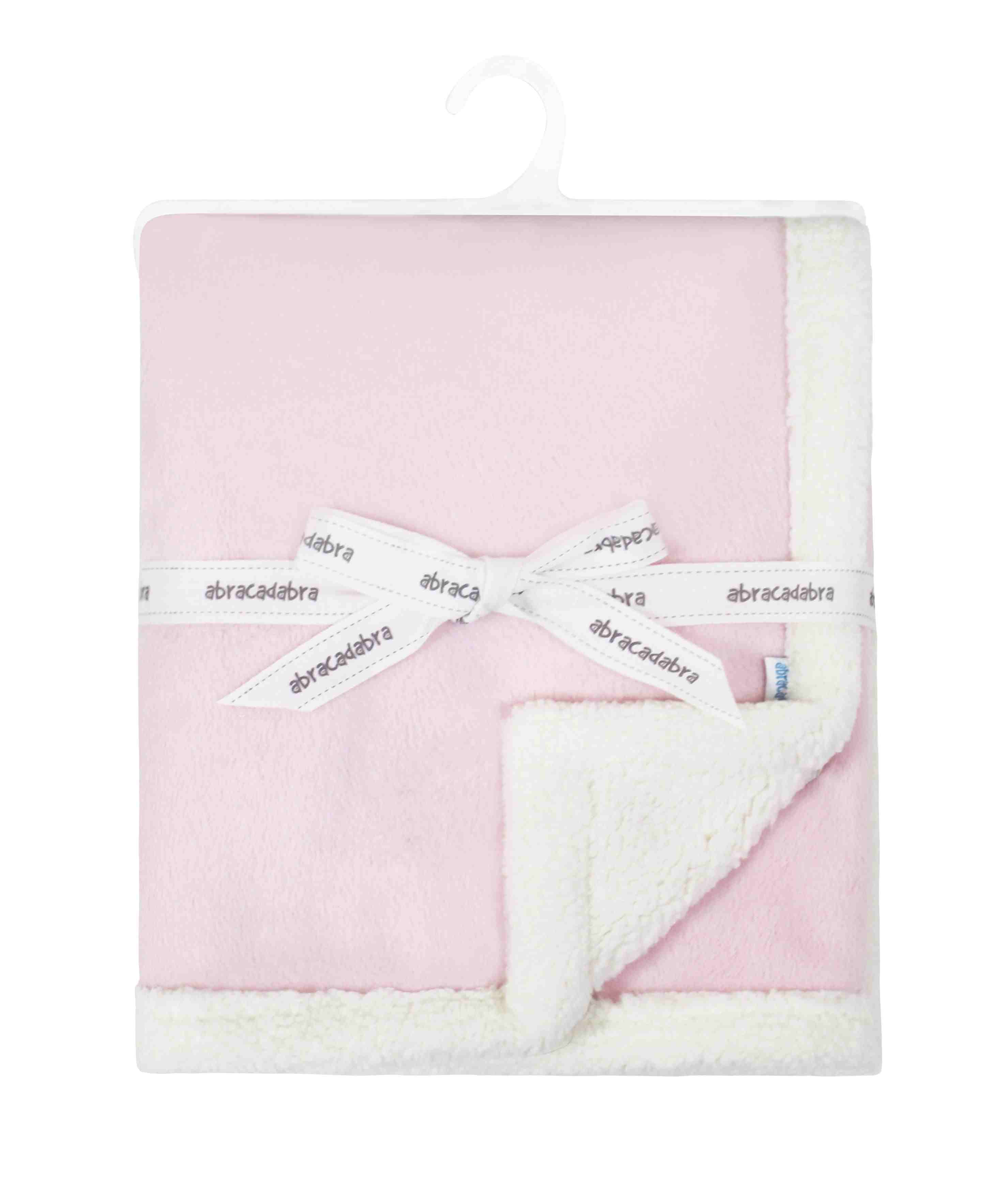 Abracadabra Chamois Blanket - Pink