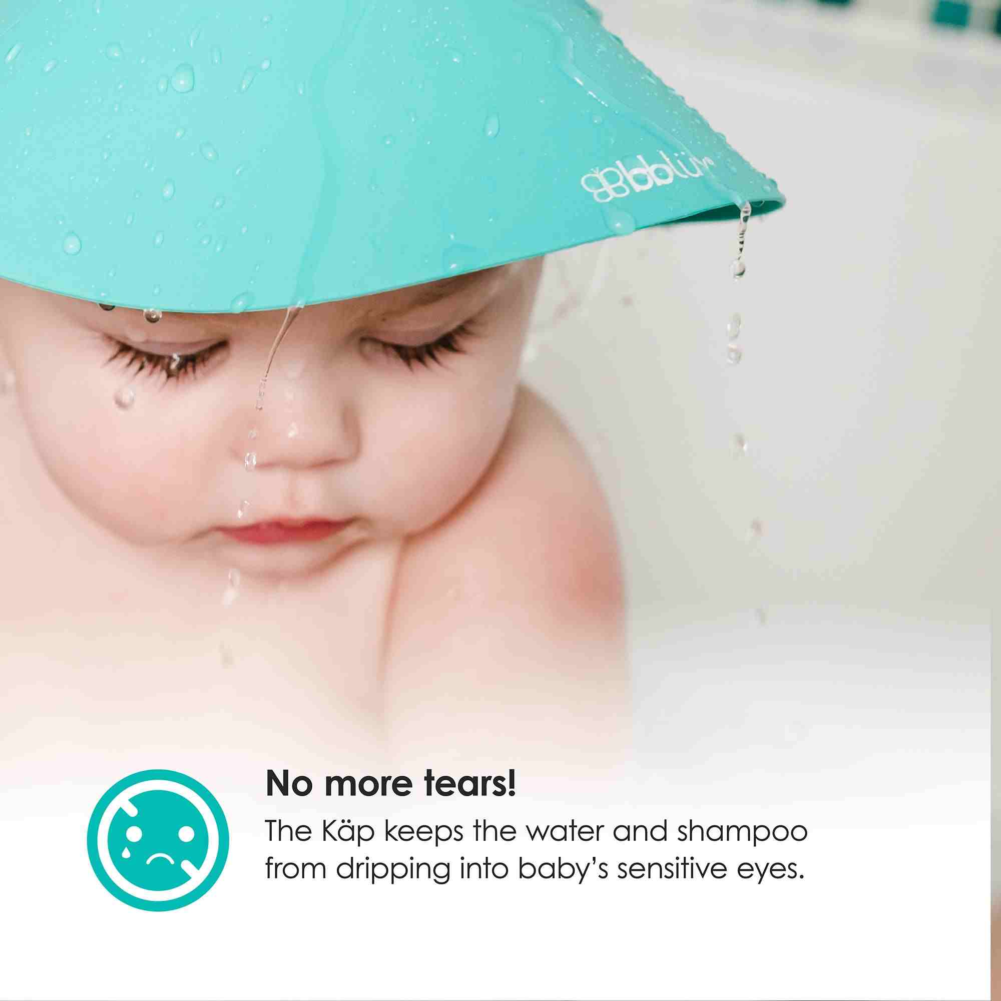 Bblüv Käp Silicone Shampoo Repellent Cap - Blue