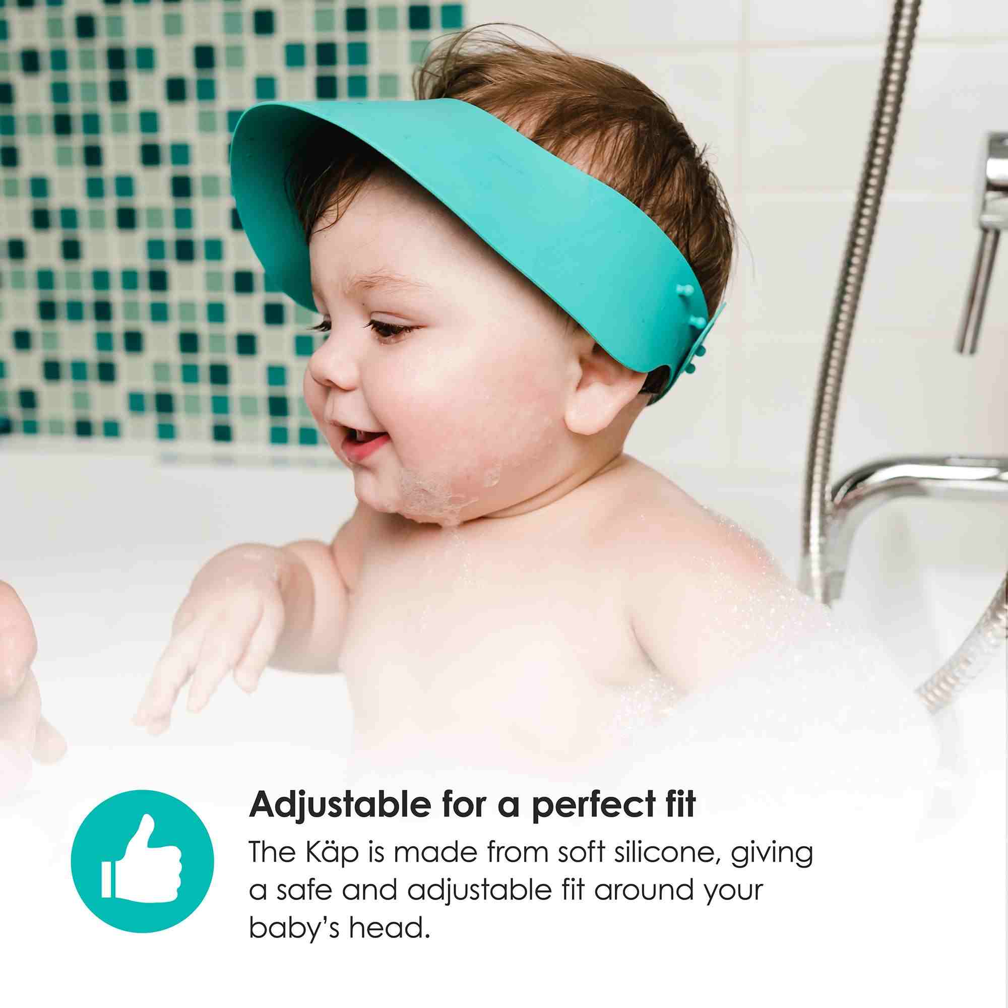 Bblüv Käp Silicone Shampoo Repellent Cap - Blue