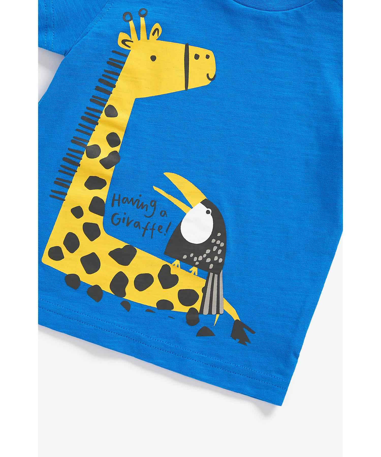 Mothercare Boys 100% Cotton Short Sleeves T-Shirts - Pack of 3 - Multicolor