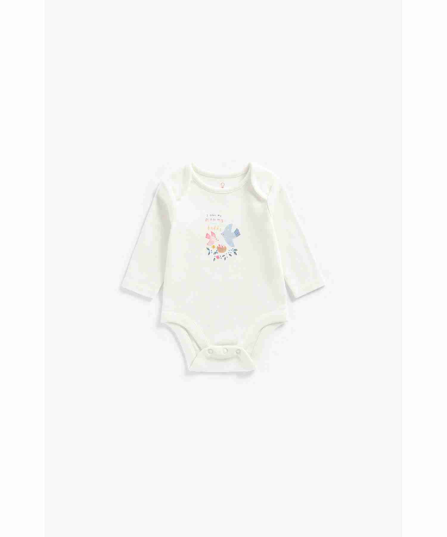 Mothercare Girls 100% Cotton Full Sleeves Gift Set - Multicolor