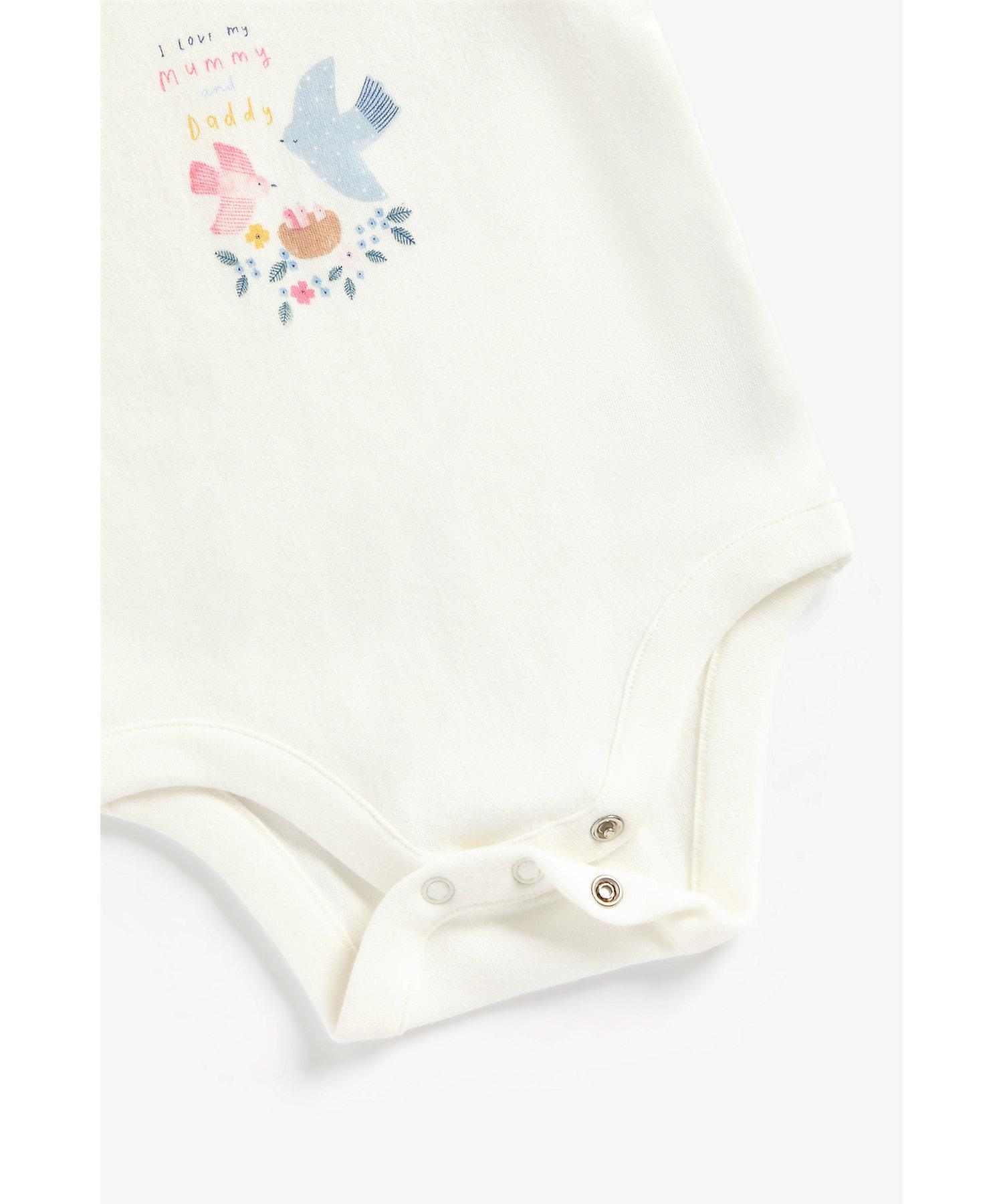 Mothercare Girls 100% Cotton Full Sleeves Gift Set - Multicolor
