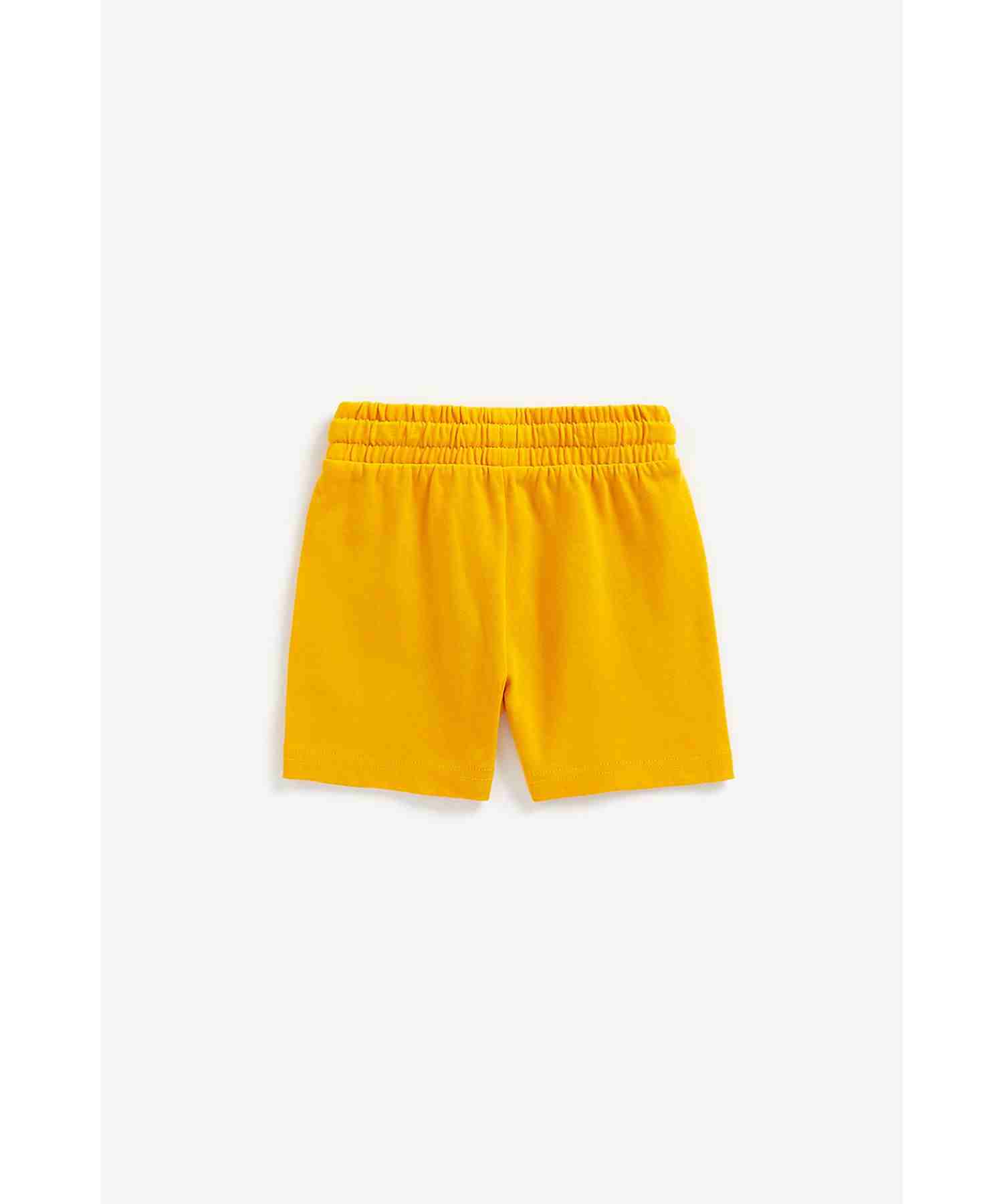 Mothercare Boys 100% Cotton Stay - Cool Shorts - Yellow
