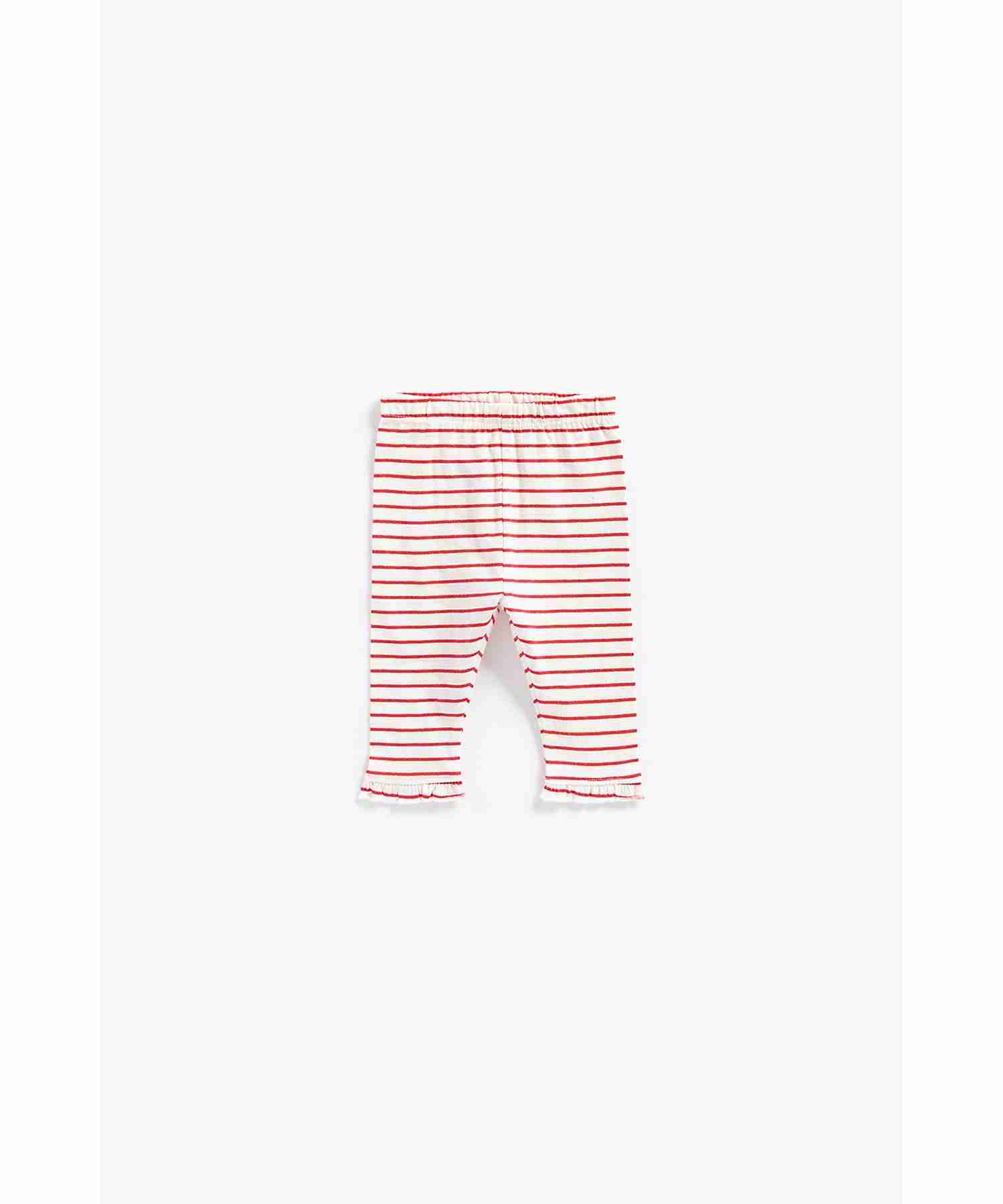 Mothercare Girls Elasticated Waistband Leggings - Pack of 2 - Multicolor