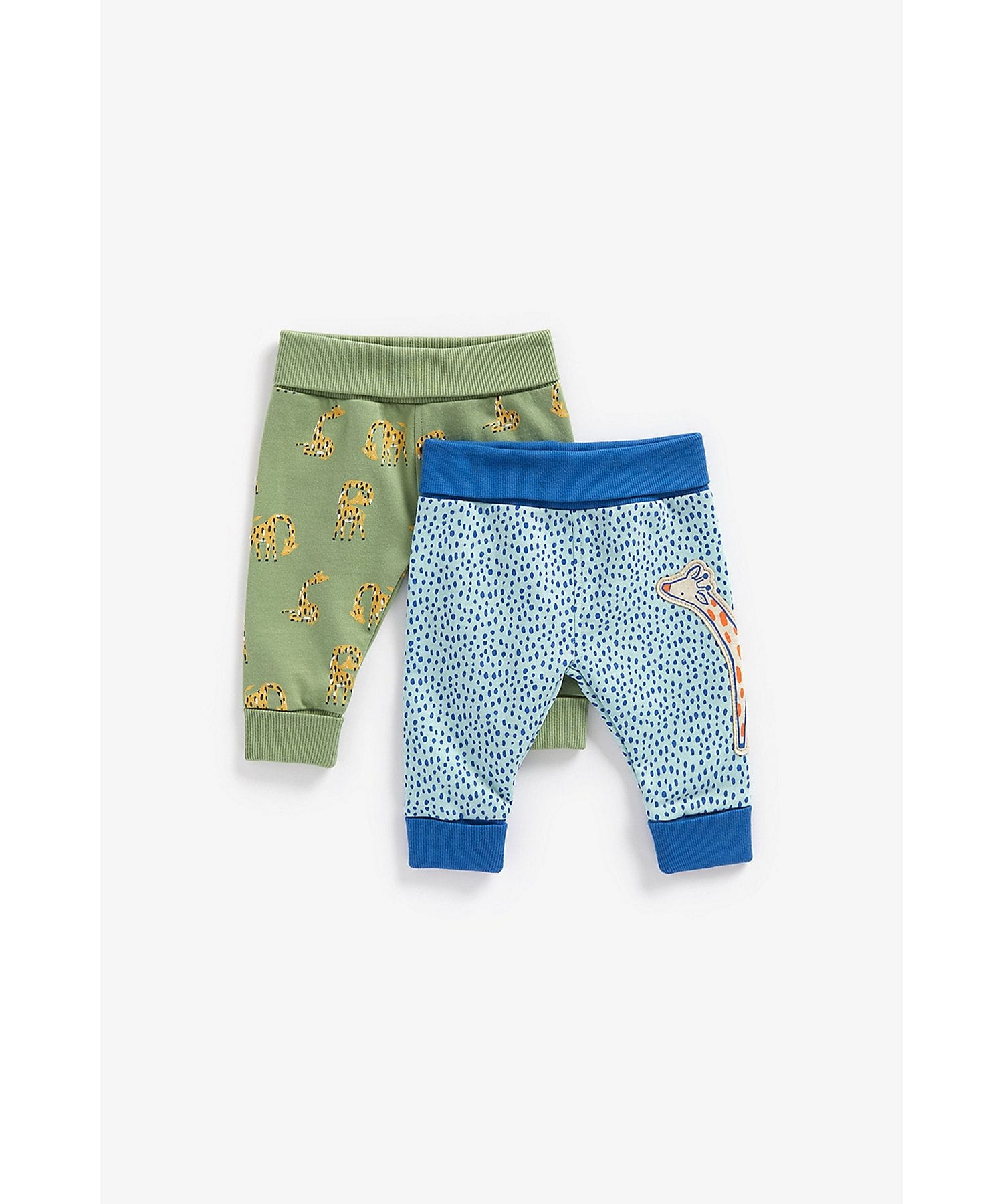 Mothercare | Boys Joggers All Over Printed -Pack of 2-Multi 0