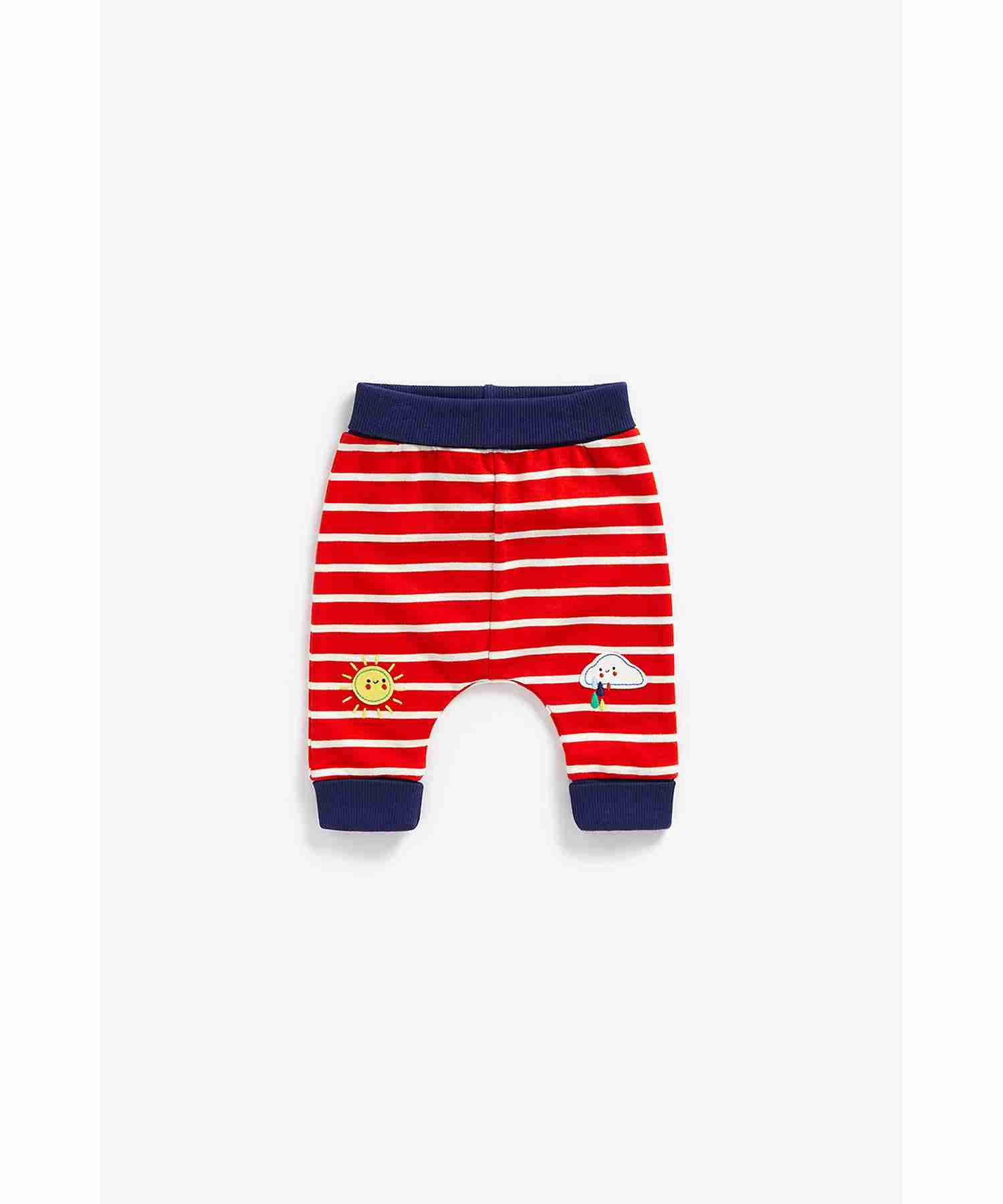 Mothercare Boys Cloud Design Jogger - Pack of 2 - Multicolor