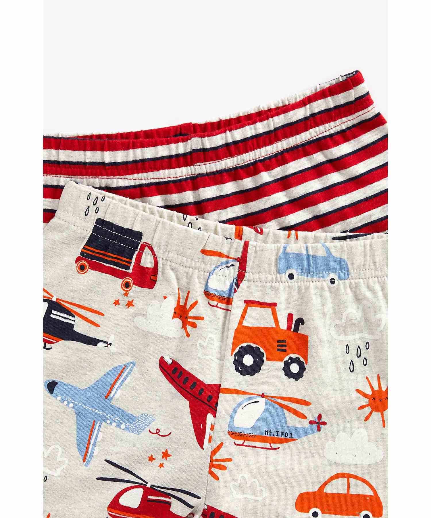 Mothercare Boys 100% Cotton Short Sleeves Shorts and T-Shirt - Multicolor
