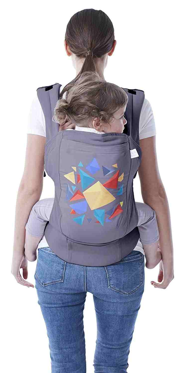 R for Rabbit Hug Me Elite Baby Carriers Dark - Grey