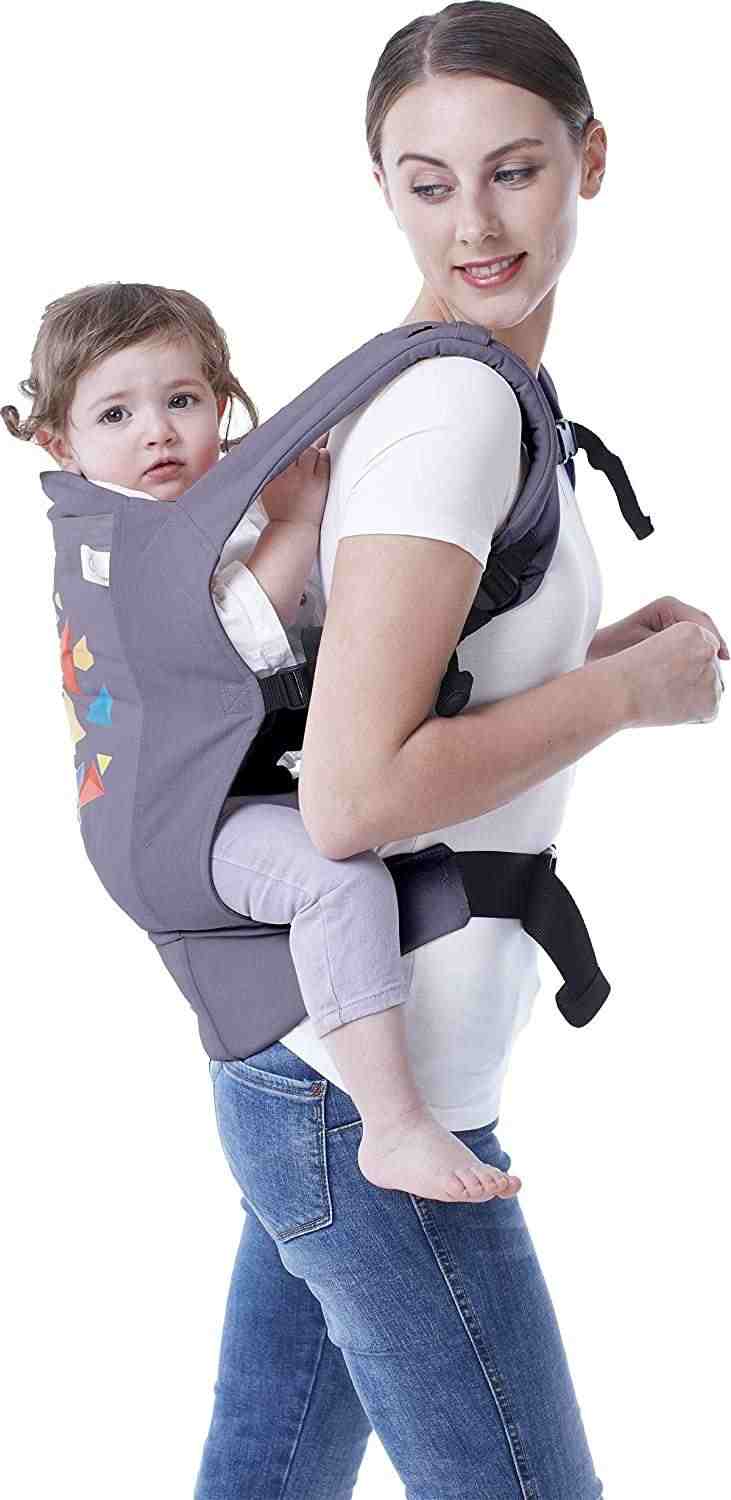 R for Rabbit Hug Me Elite Baby Carriers Dark - Grey