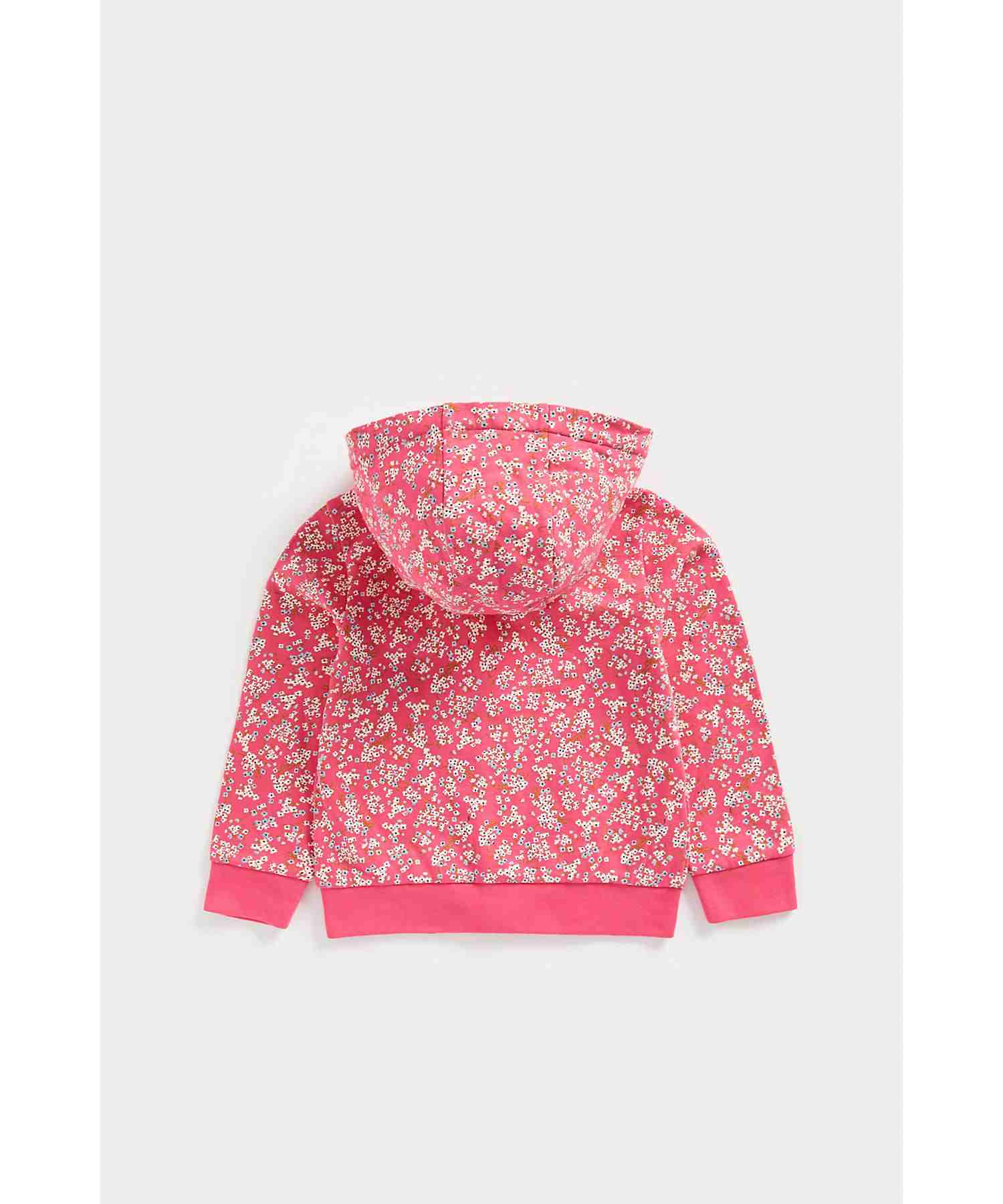 Mothercare Girls Brushed Cotton Jersey Fabric Sweatshirt - Multicolor
