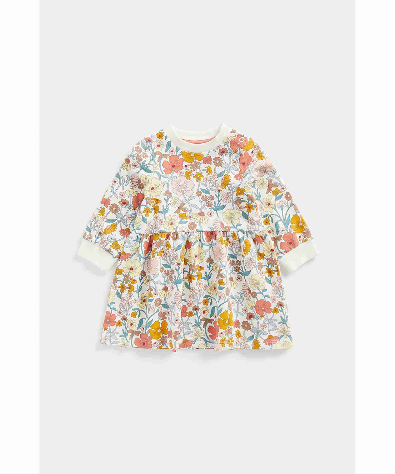Mothercare Girls Multicoloured Butterfly Design Dress - Multicolor