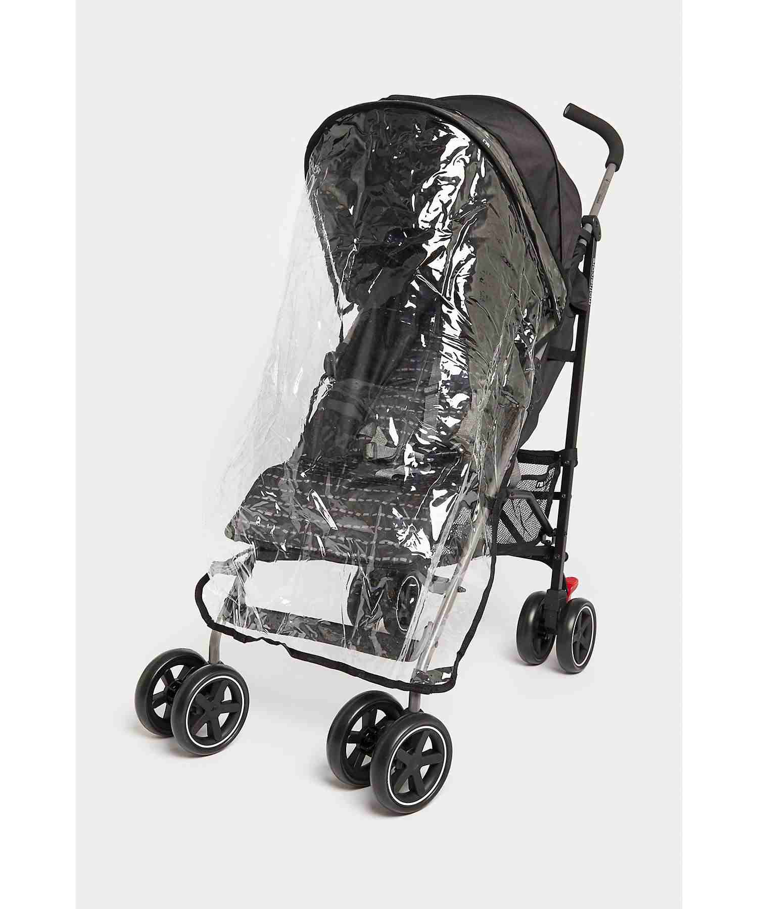 Mothercare Unisex Adjustable Baby Stroller - Black