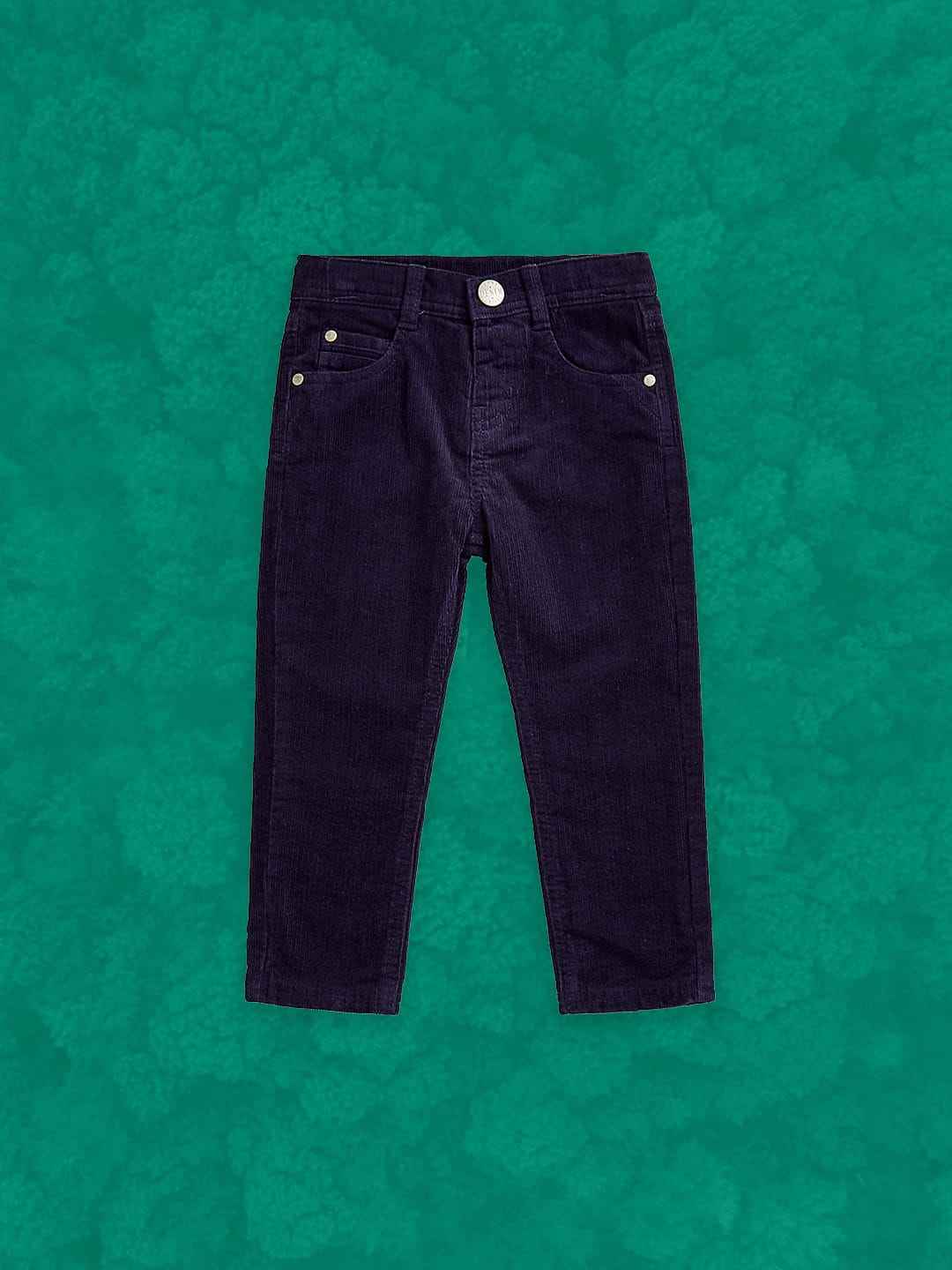 Mothercare | Boys Corduroy Trousers -Navy 0