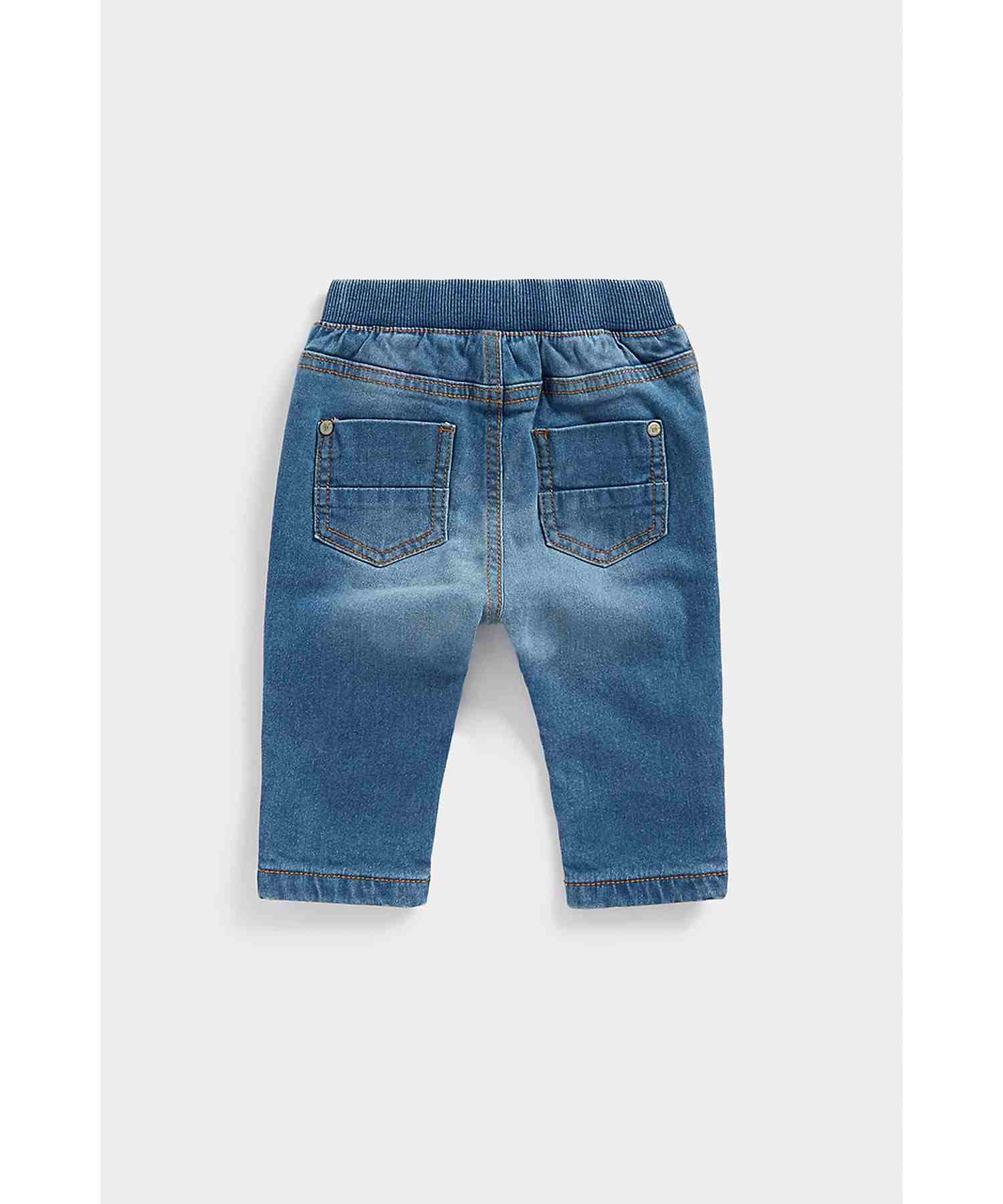 Mothercare Boys Jersey Lined jeans - Blue