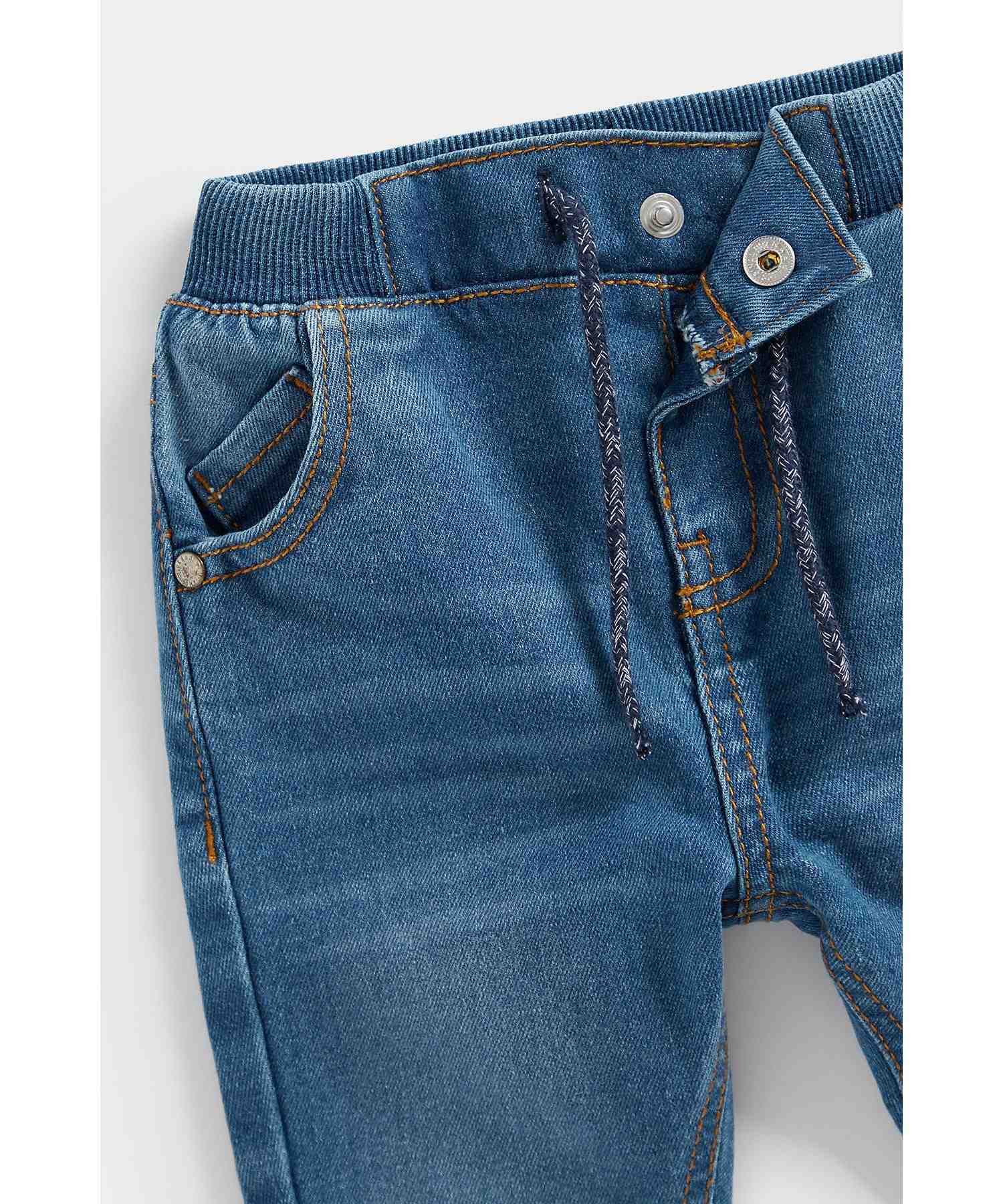 Mothercare Boys Jersey Lined jeans - Blue