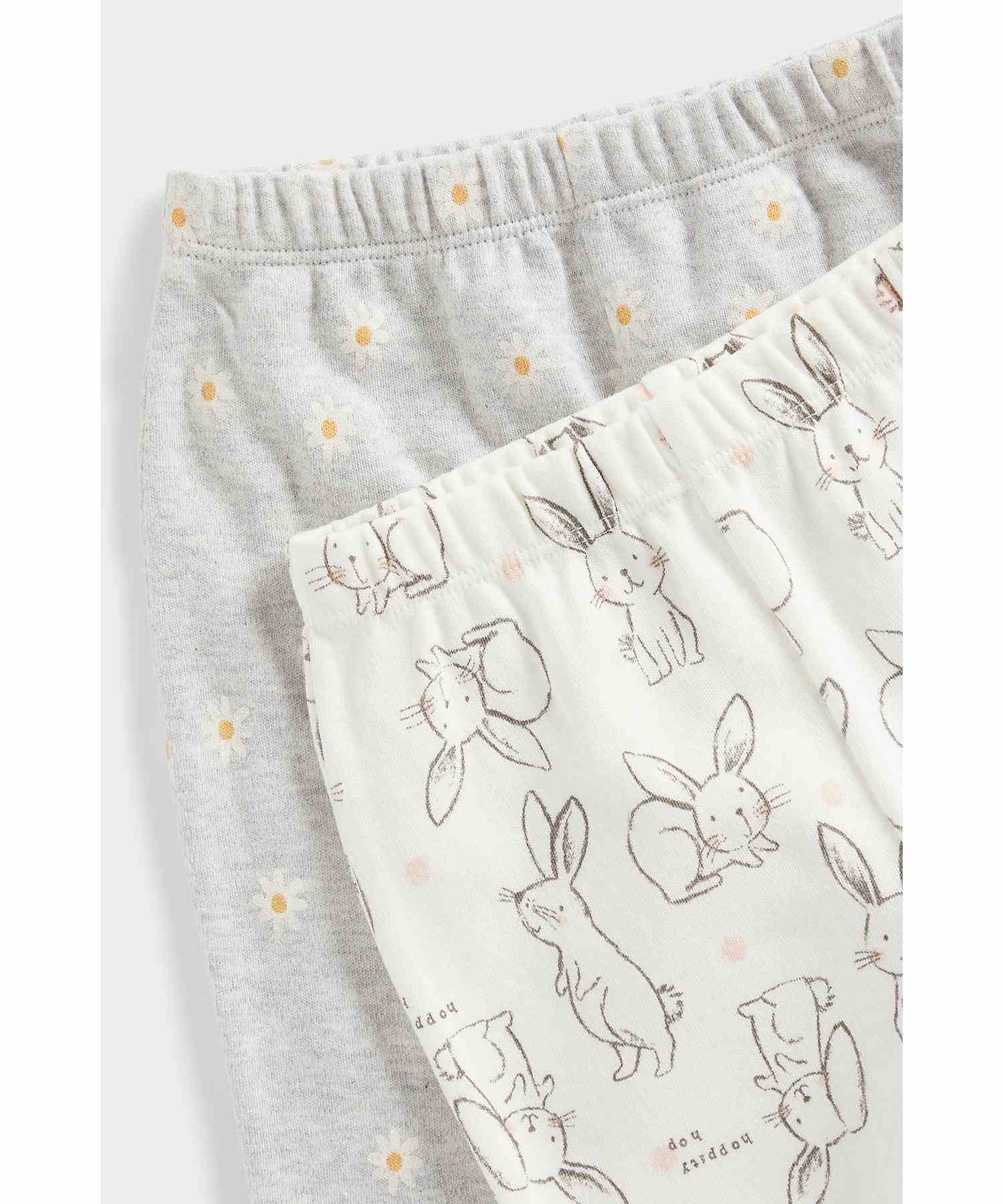 Mothercare Unisex 100% Cotton Tops and Bottoms Designed T-Shirt Jogger Set - Multicolor