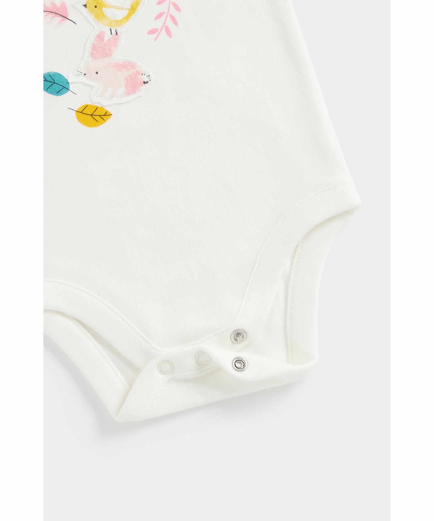 Mothercare Girls 100% Cotton Self Design Gift Set - Multicolor