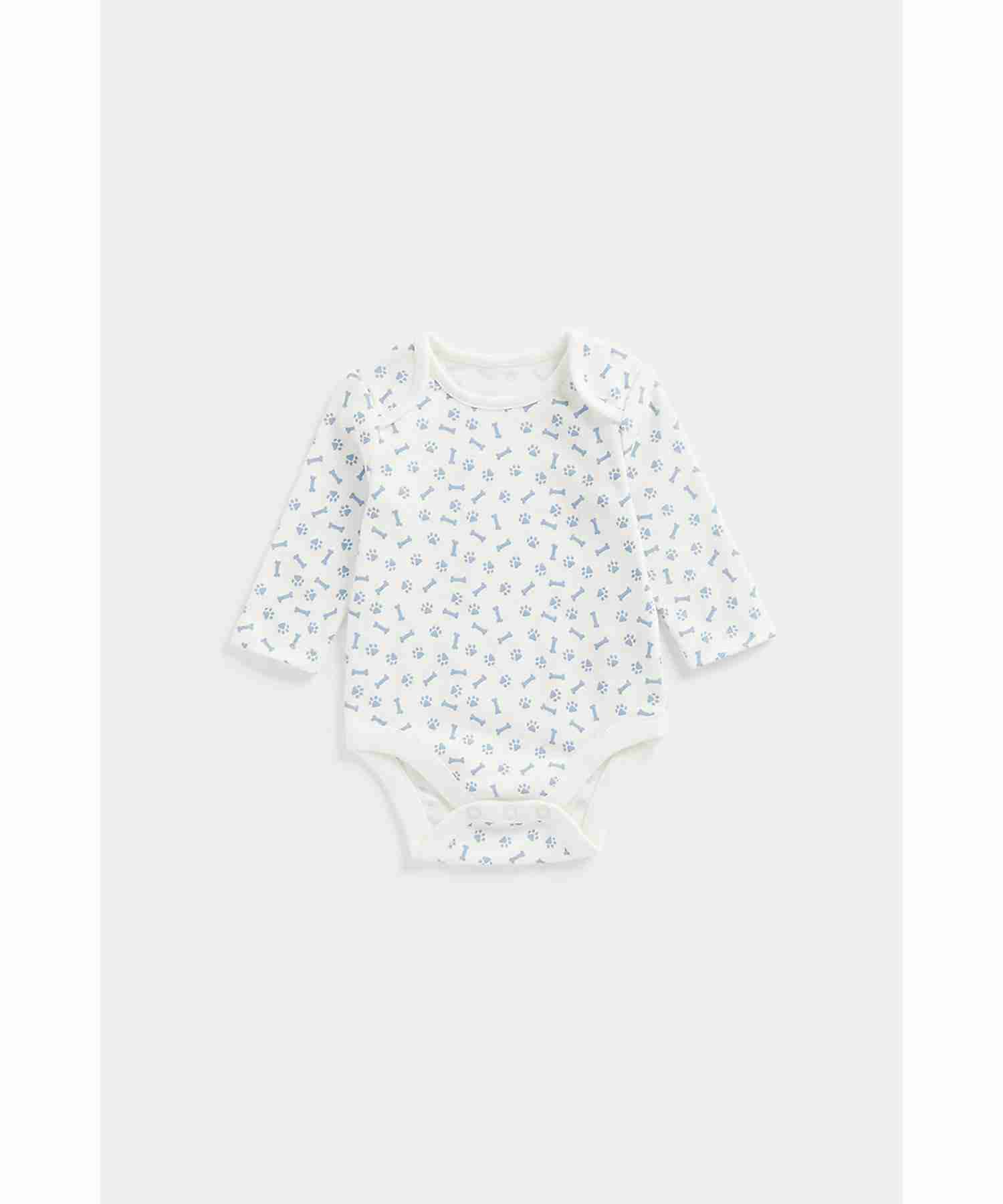 Mothercare Unisex Printed Bodysuit - Pack of 5 - Multicolor
