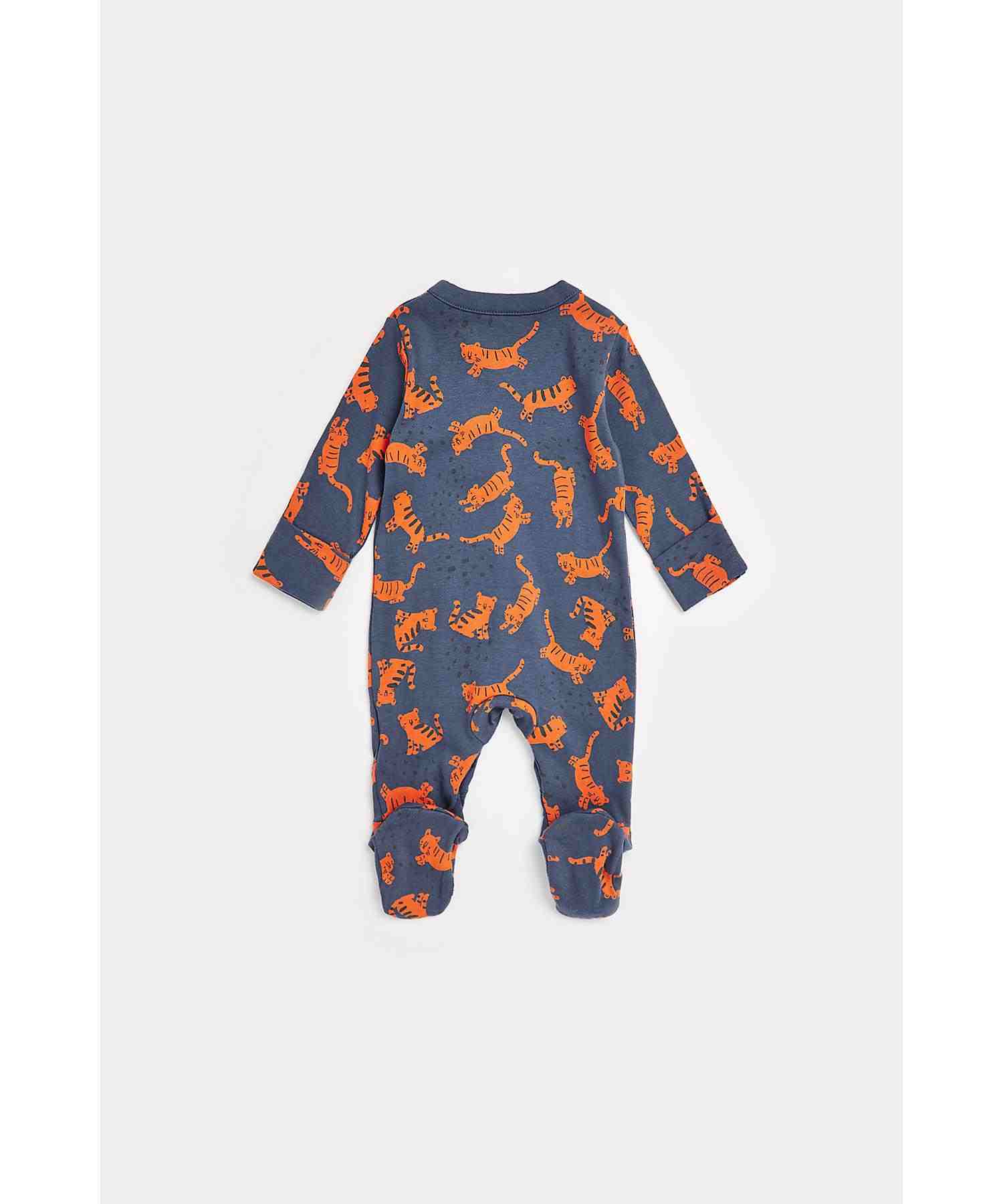 Mothercare Boys Animal Sleepsuit - Multicolor