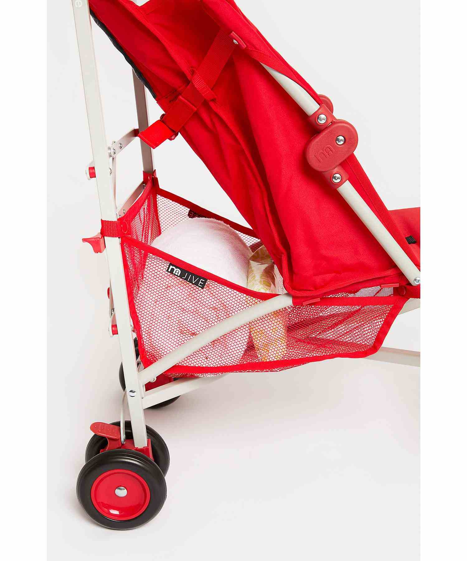 Mothercare Unisex Adjustable Baby Stroller - Red