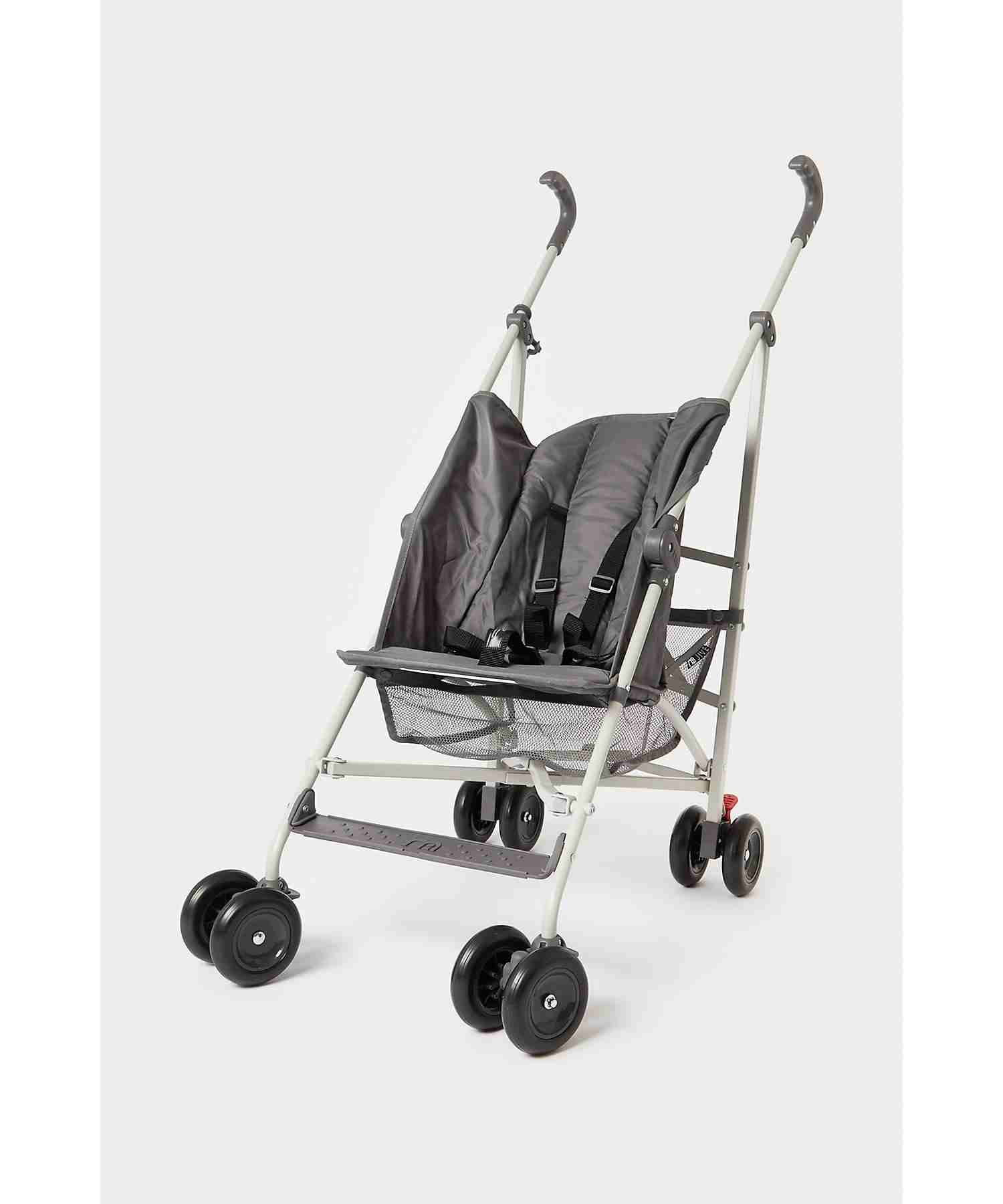 Mothercare Unisex Lightweight Baby Stroller - Grey