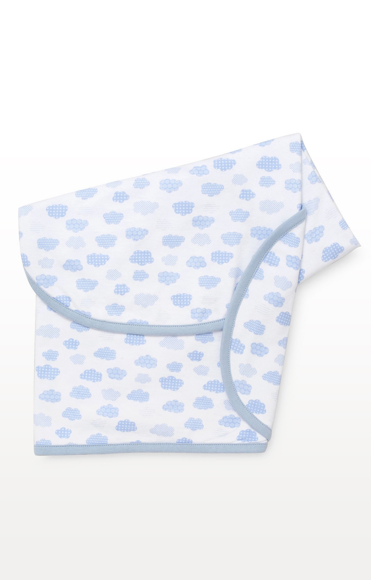 Mothercare | Blue Swaddling Blanket 0