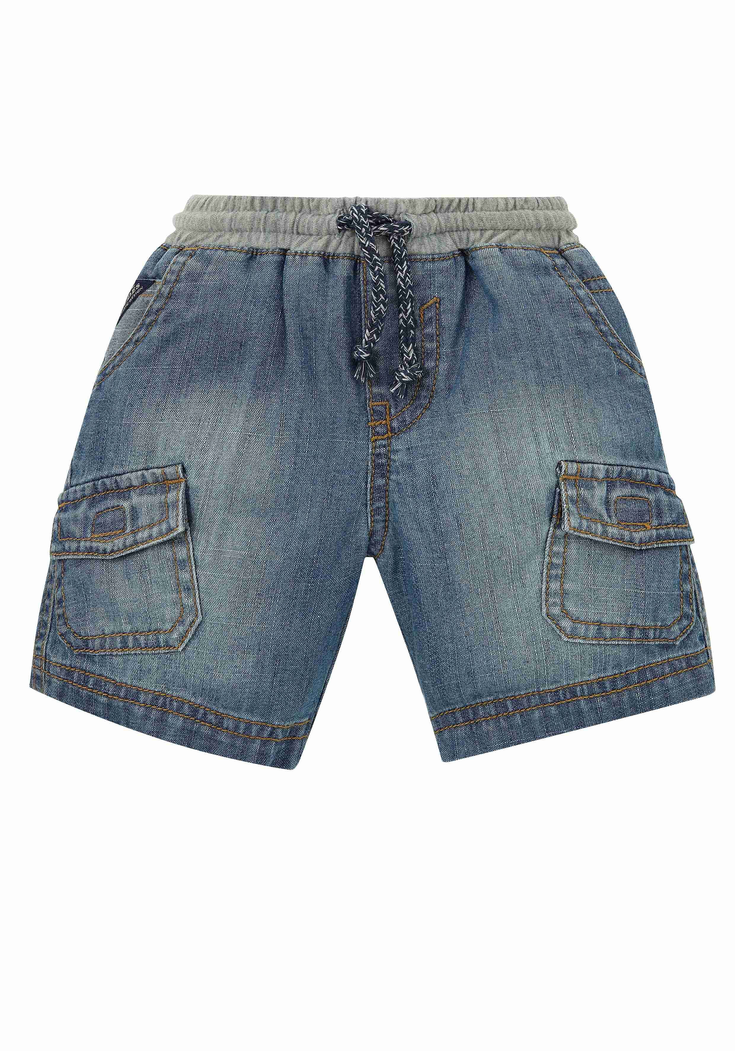 Boys denim cargo shorts sales