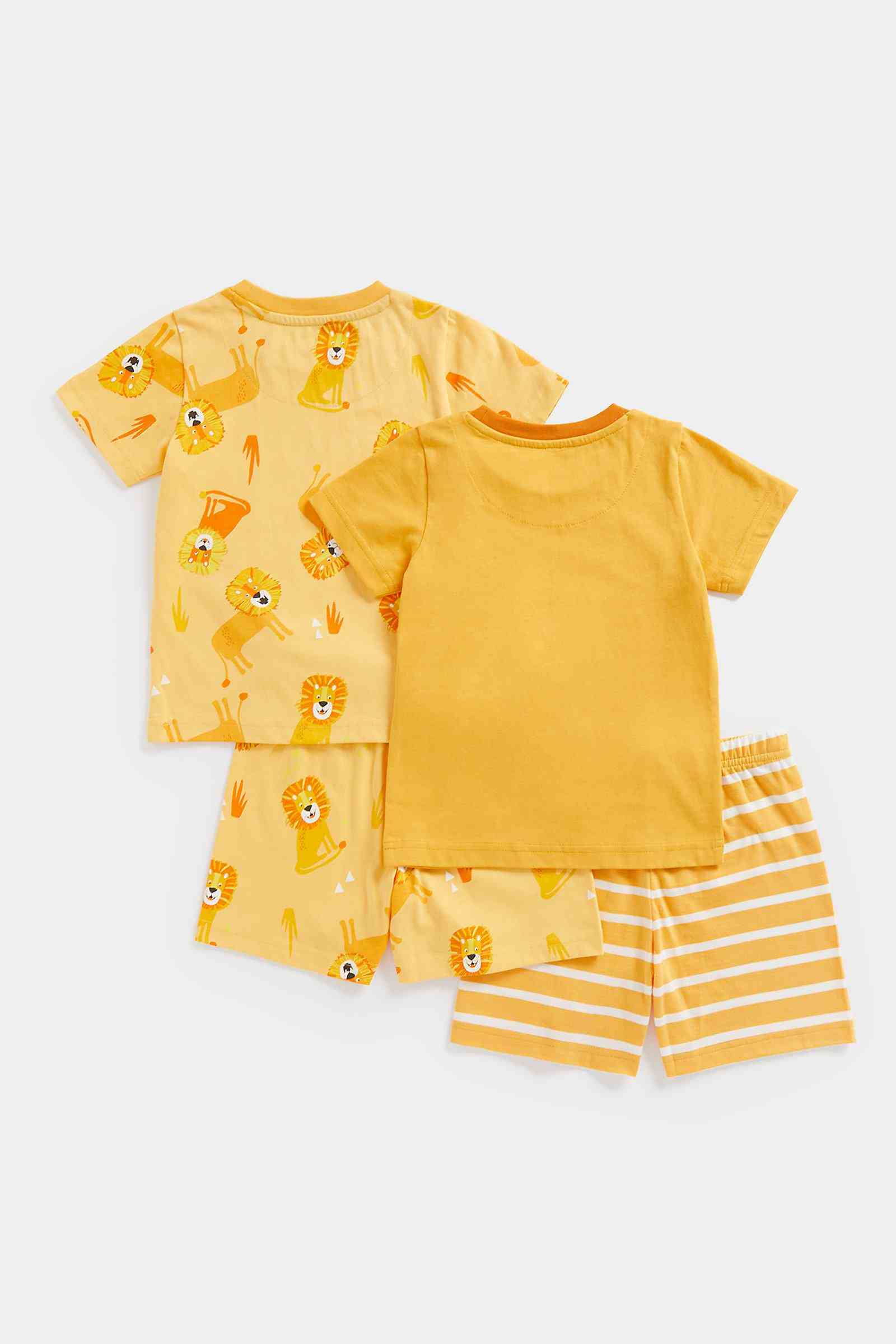 Mothercare Boys Natural, Breathable Cotton Jersey Pyjama Set - Multi