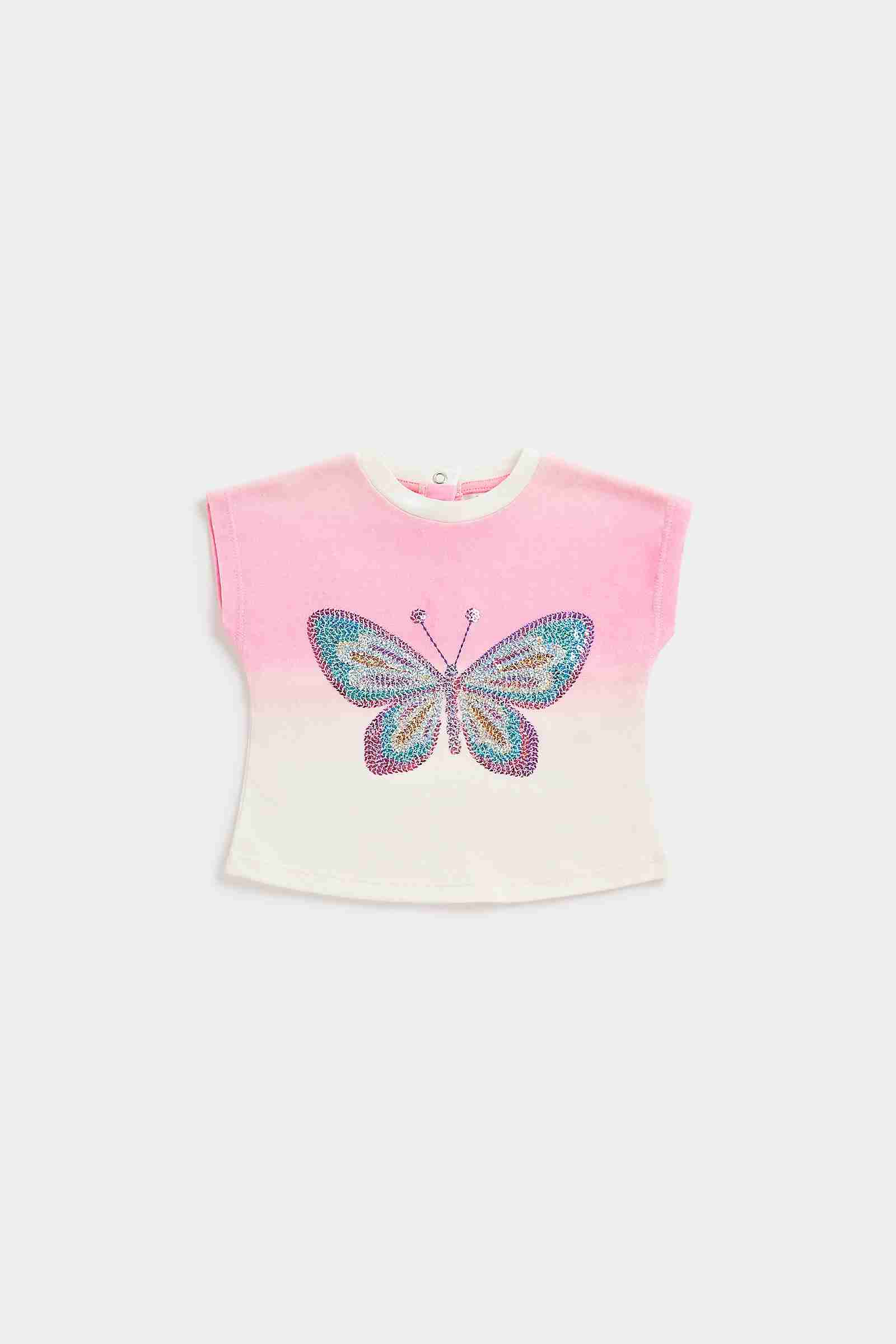 Mothercare Girls 100% Cotton Short Sleeves T-Shirt - Multi