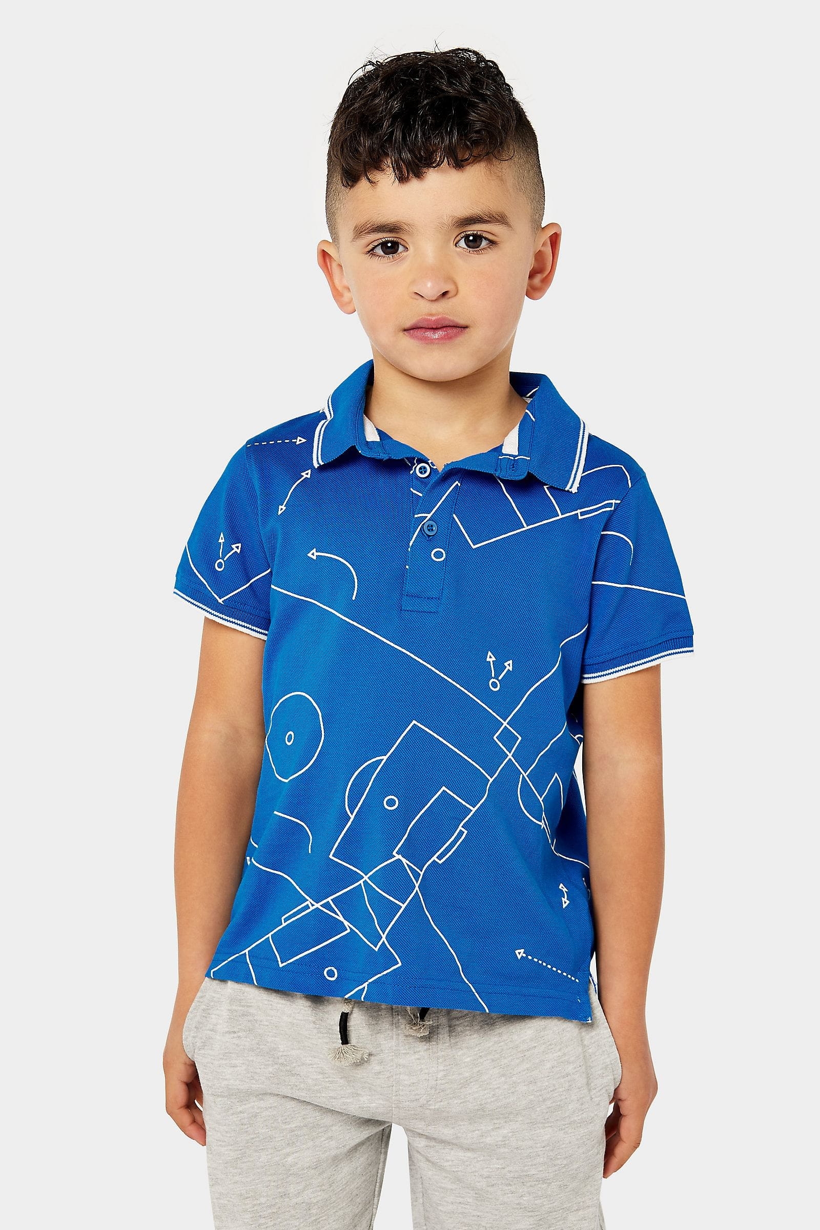 Mothercare | Mothercare Boys Short Sleeve Sports design Polo -Blue 0