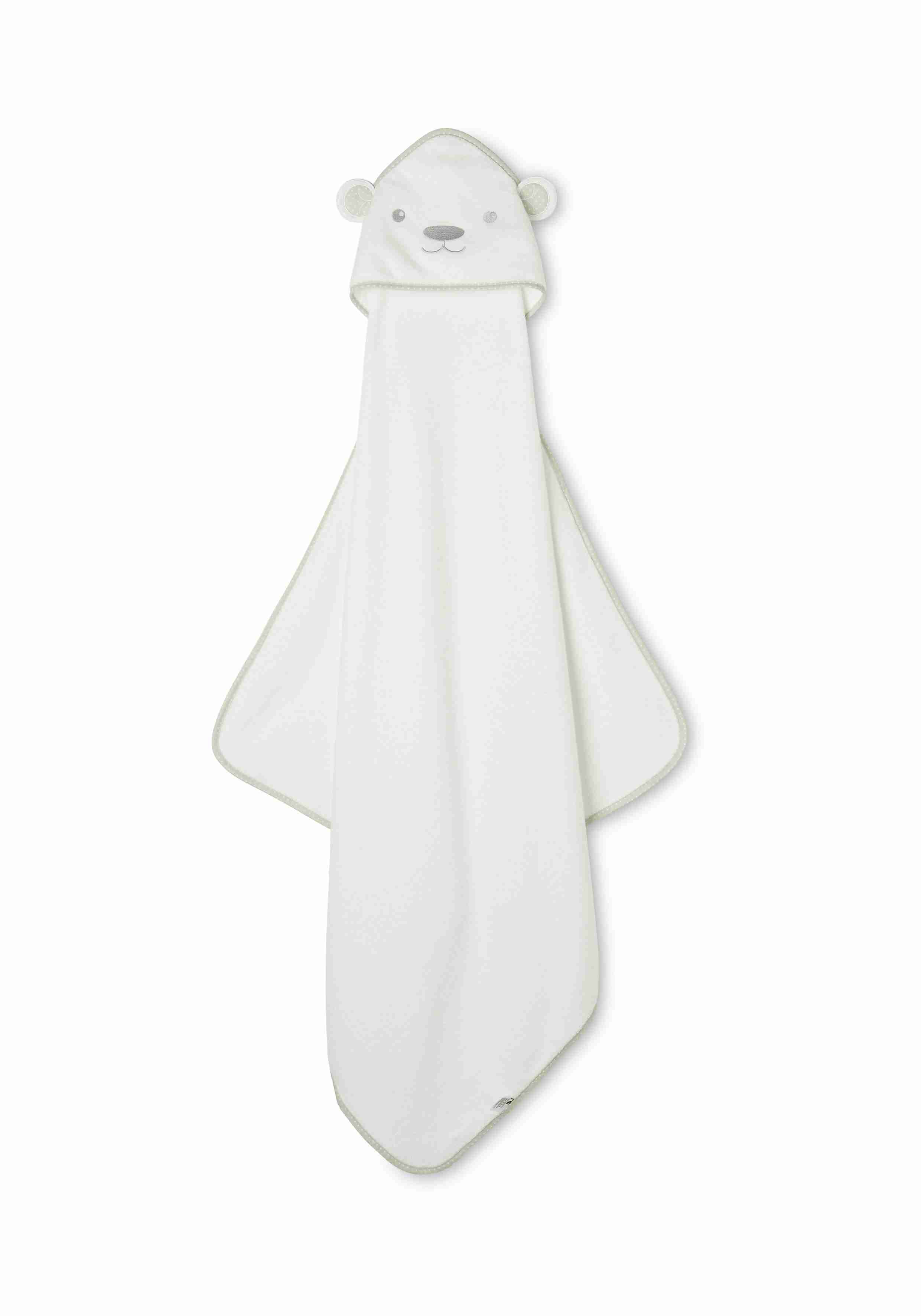 Mothercare Cuddle N Dry Premium Towel - White