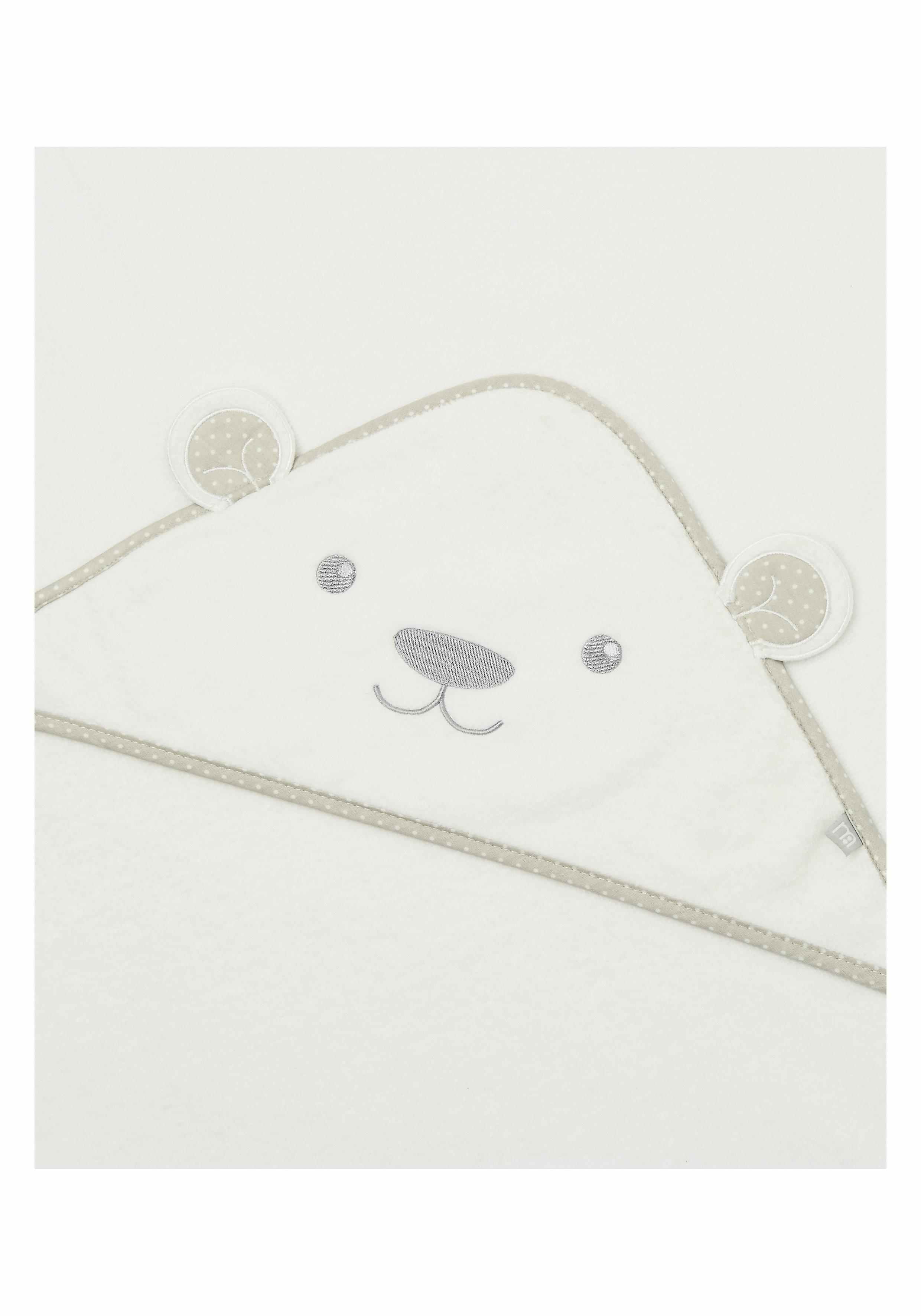 Mothercare Cuddle N Dry Premium Towel - White