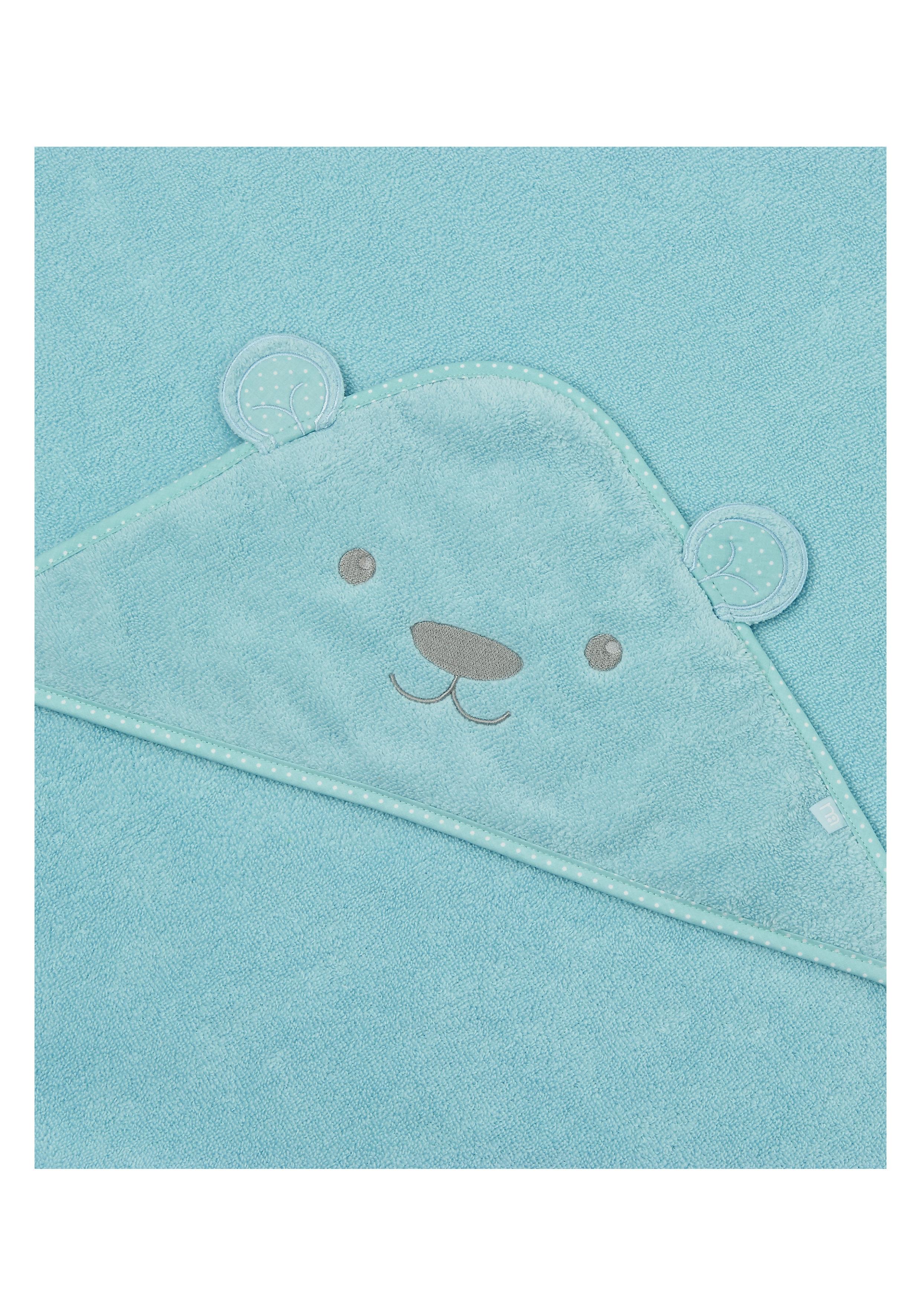 Mothercare Boys Cuddle and Dry Baby Towels - Blue