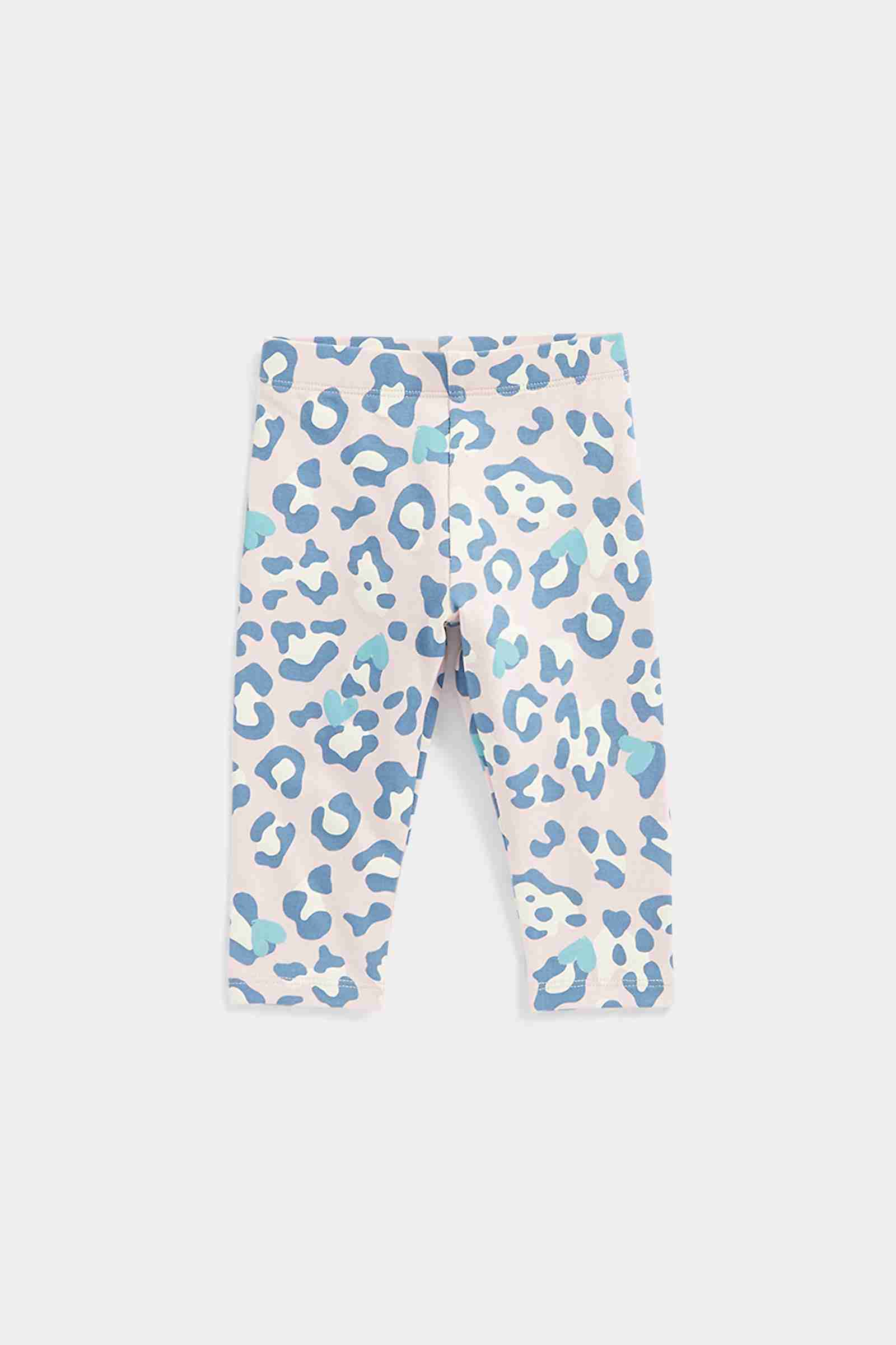 Mothercare Girls Printed Leggings - Pink