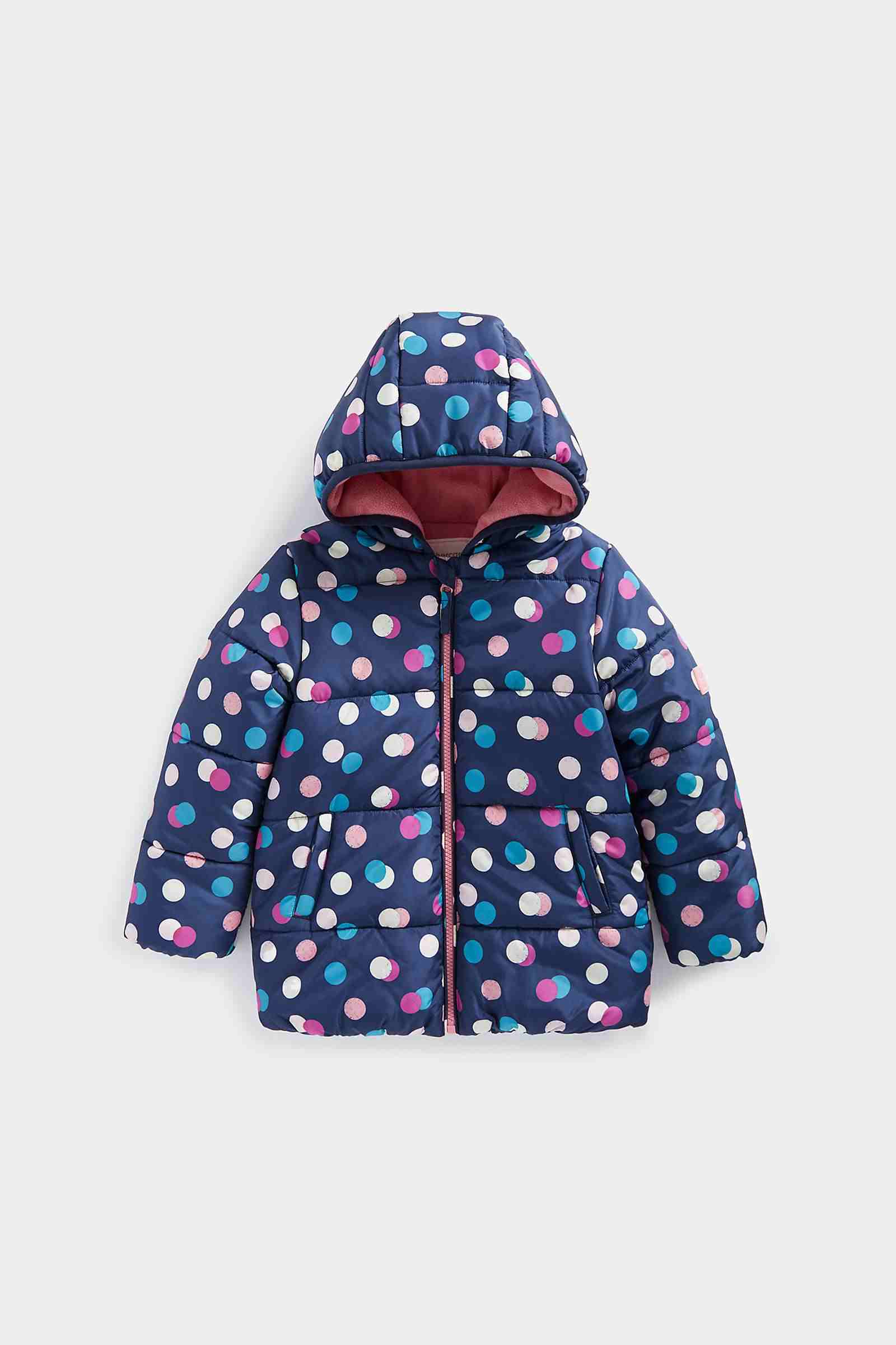Mothercare Girls Full Sleeves Jackets - Blue