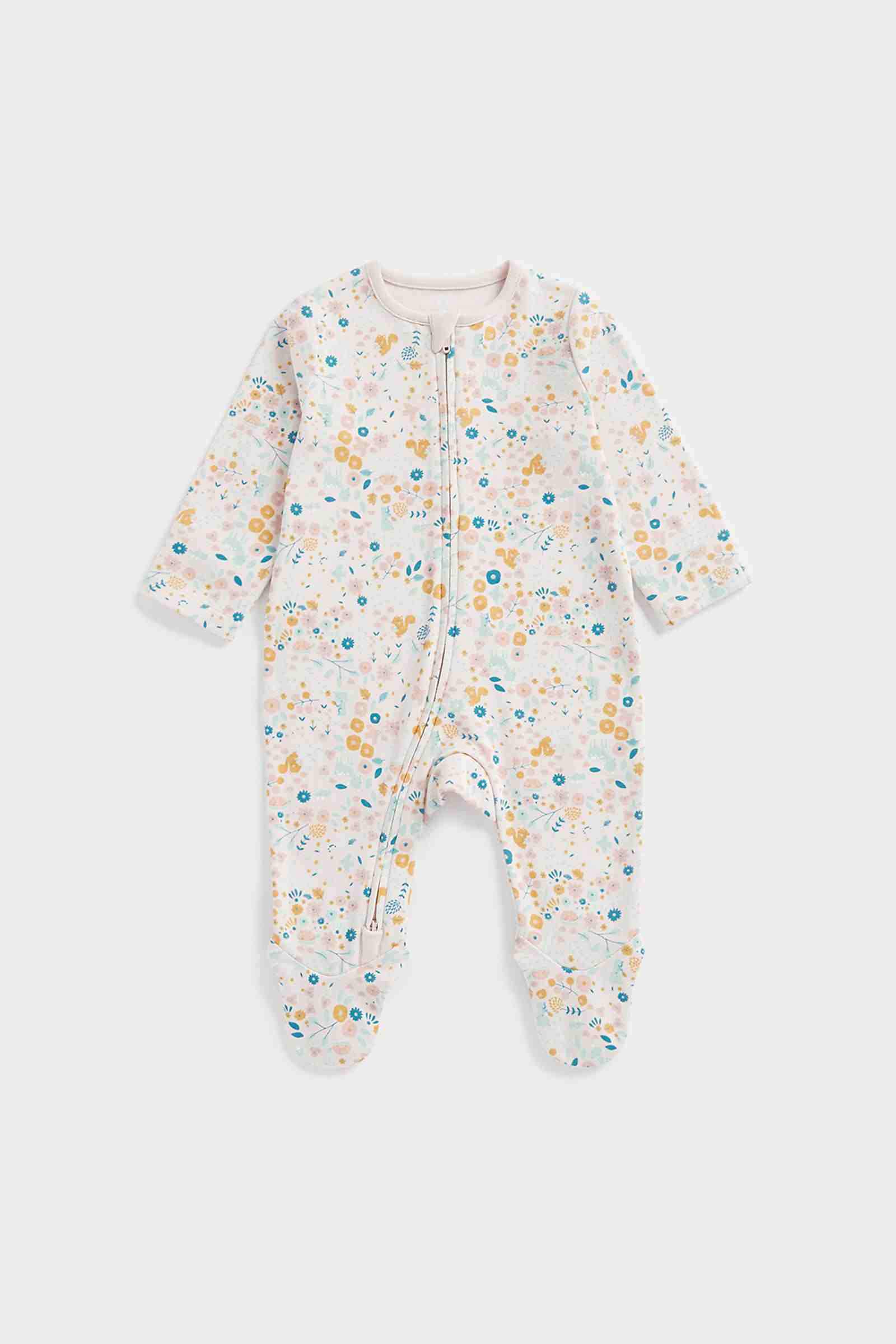Mothercare Girls Full Sleeves Bodysuit - Pink