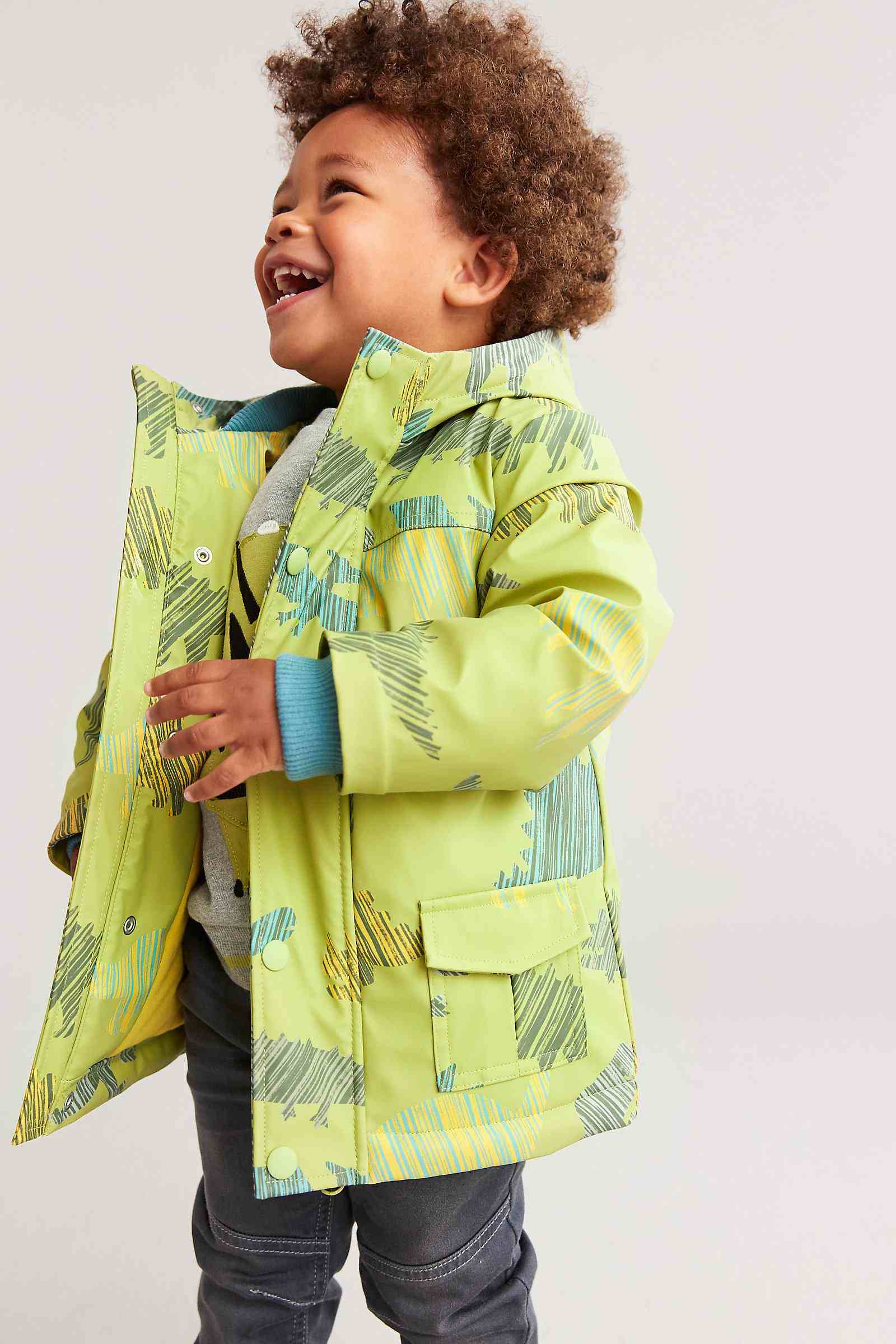 Mothercare Boys Full Sleeves Jackets - Green