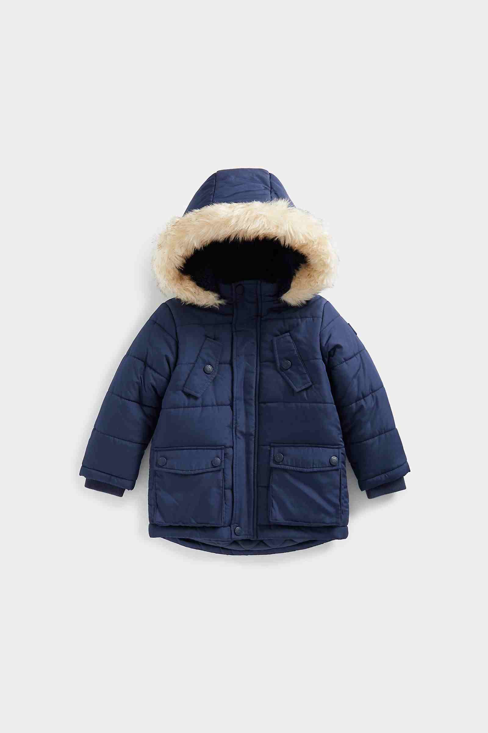Mothercare Boys Full Sleeves Jackets - Blue
