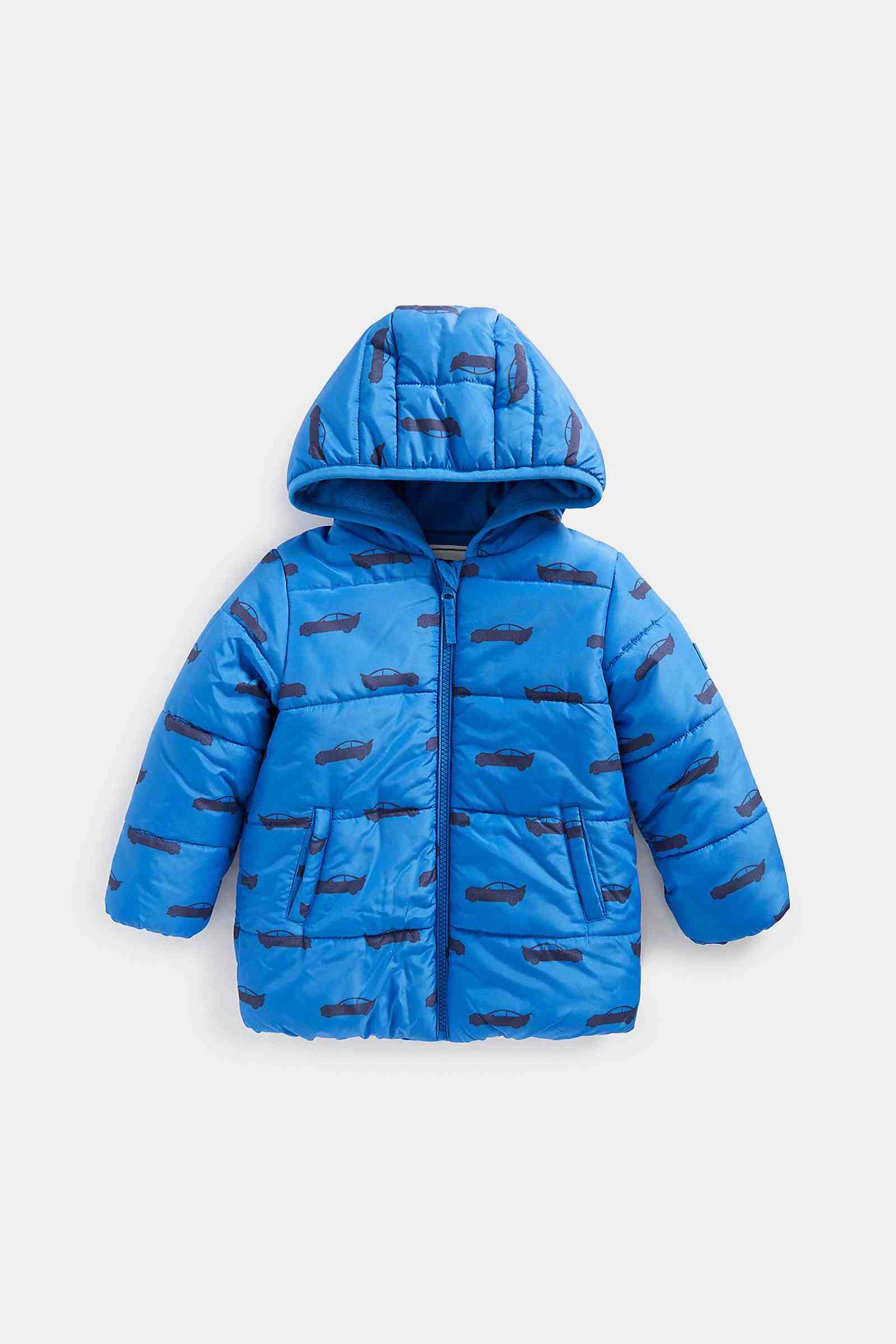 Mothercare Boys Full Sleeves Jackets - Blue