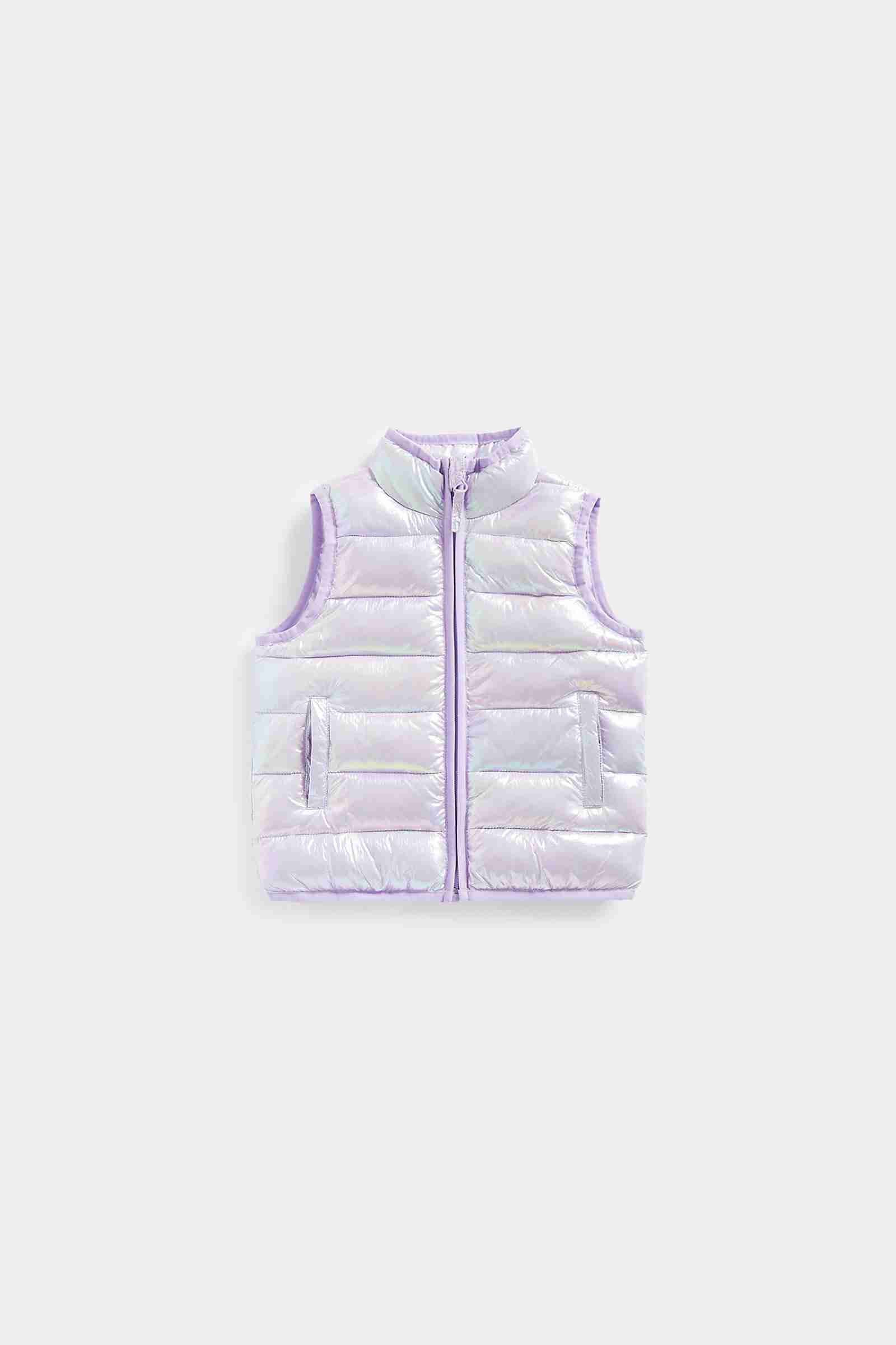 Mothercare Girls Full Sleeves Jackets - Purple