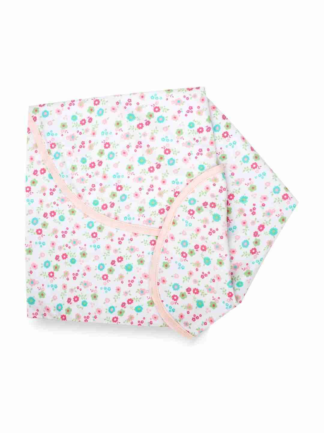 Mothercare Girls 100% Cotton Nauticalswaddles - Pink