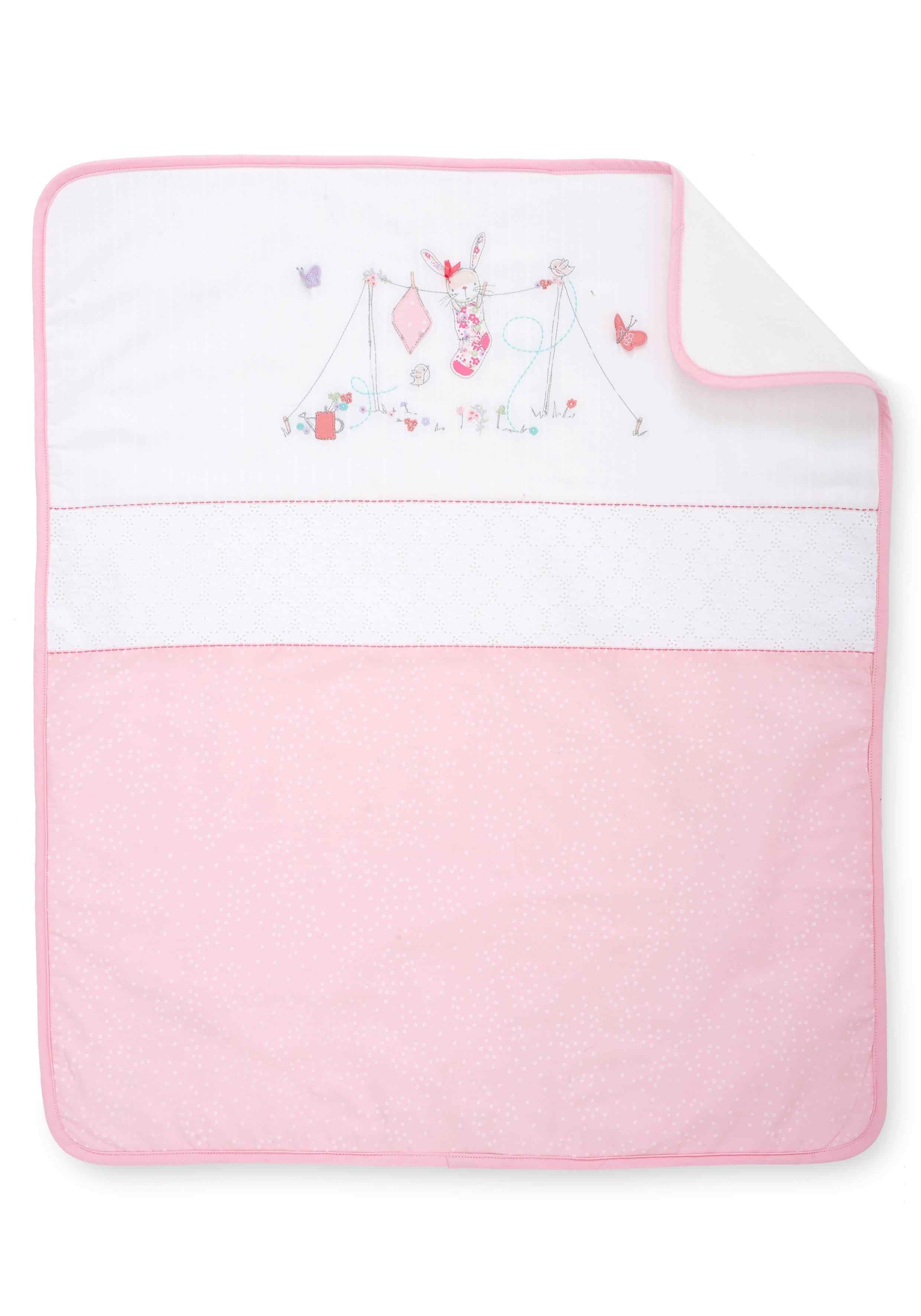 Mothercare My Little Garden Crib Bale - Pink