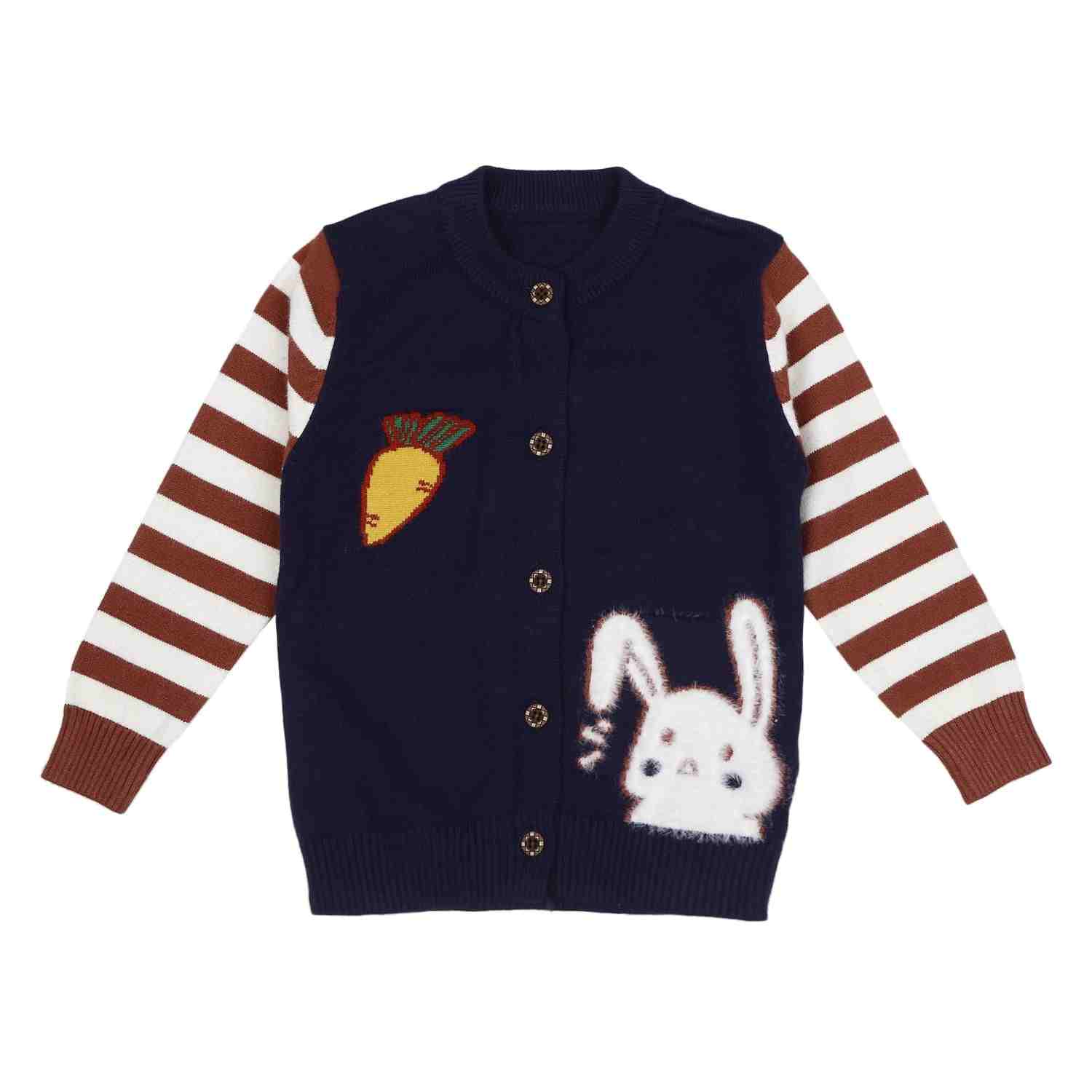 Boys Full sleeves Sweater - Navy