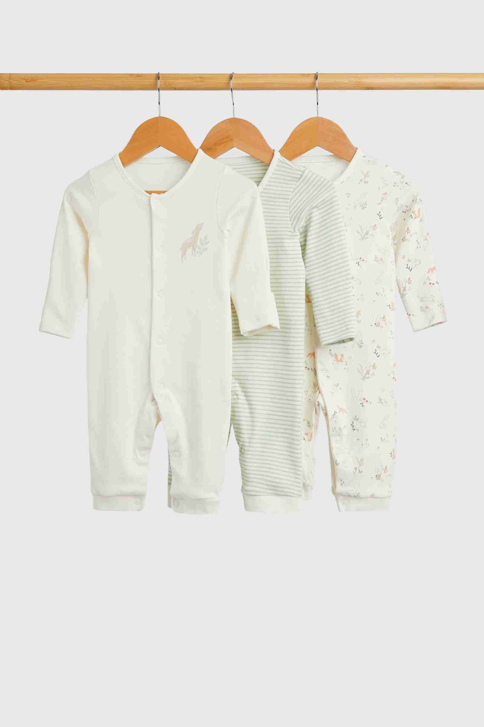 Essentials Unisex Babies' Cotton Footless Zip-Front Sleep And