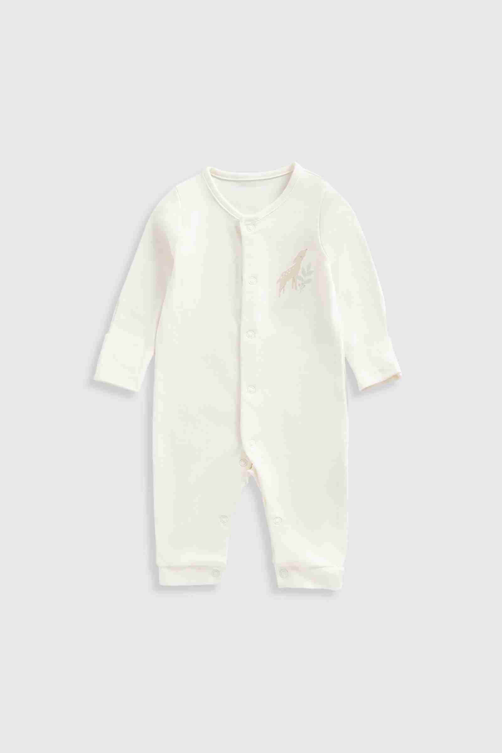 Essentials Unisex Babies' Cotton Footless Zip-Front Sleep And