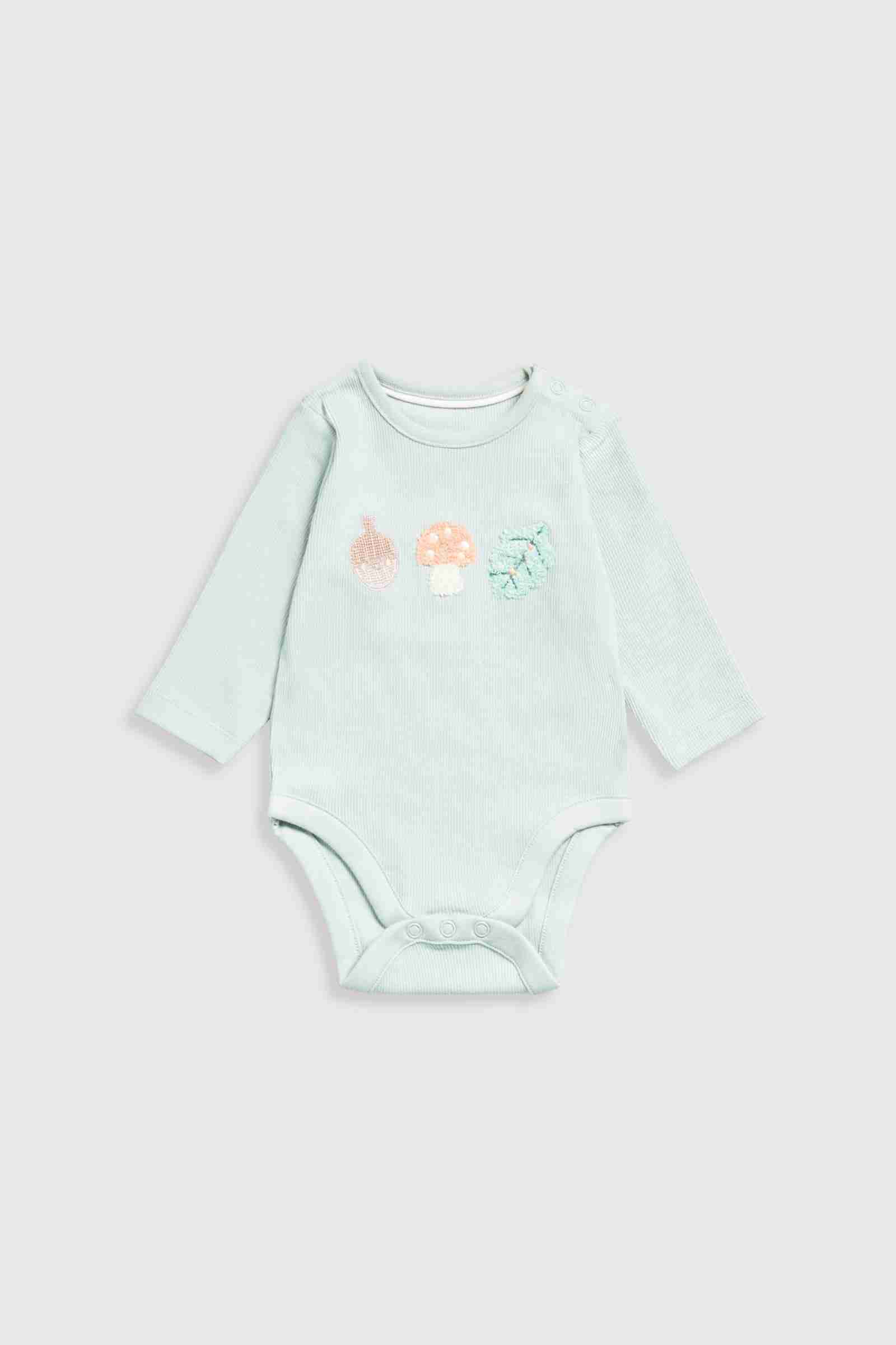 Mothercare Unisex My First Contemporary Woodland 100% Cotton 4 - Piece Gift Set - Green