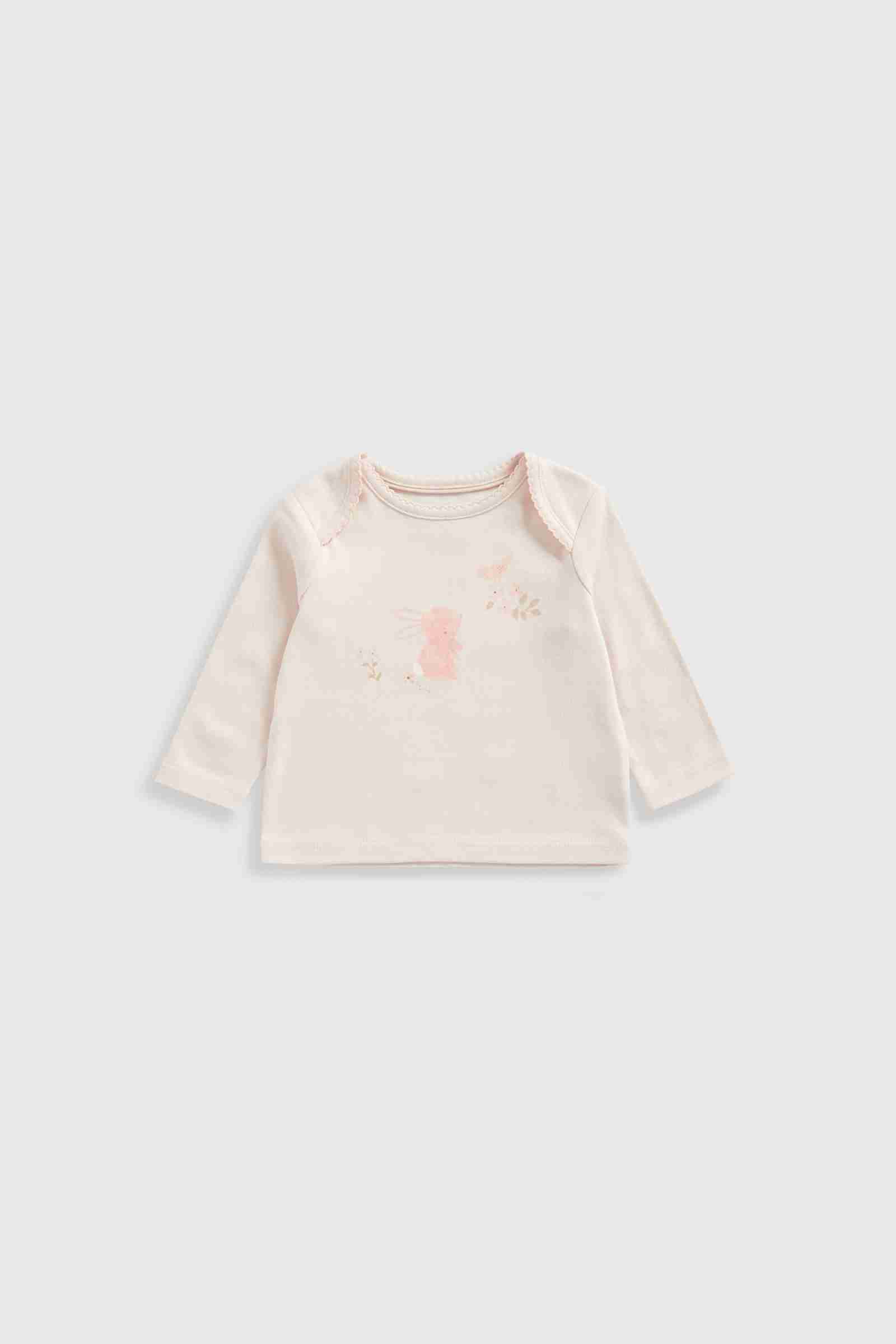 Mothercare Girls My First Classic Bunny 100% Cotton Gift Set - Pink