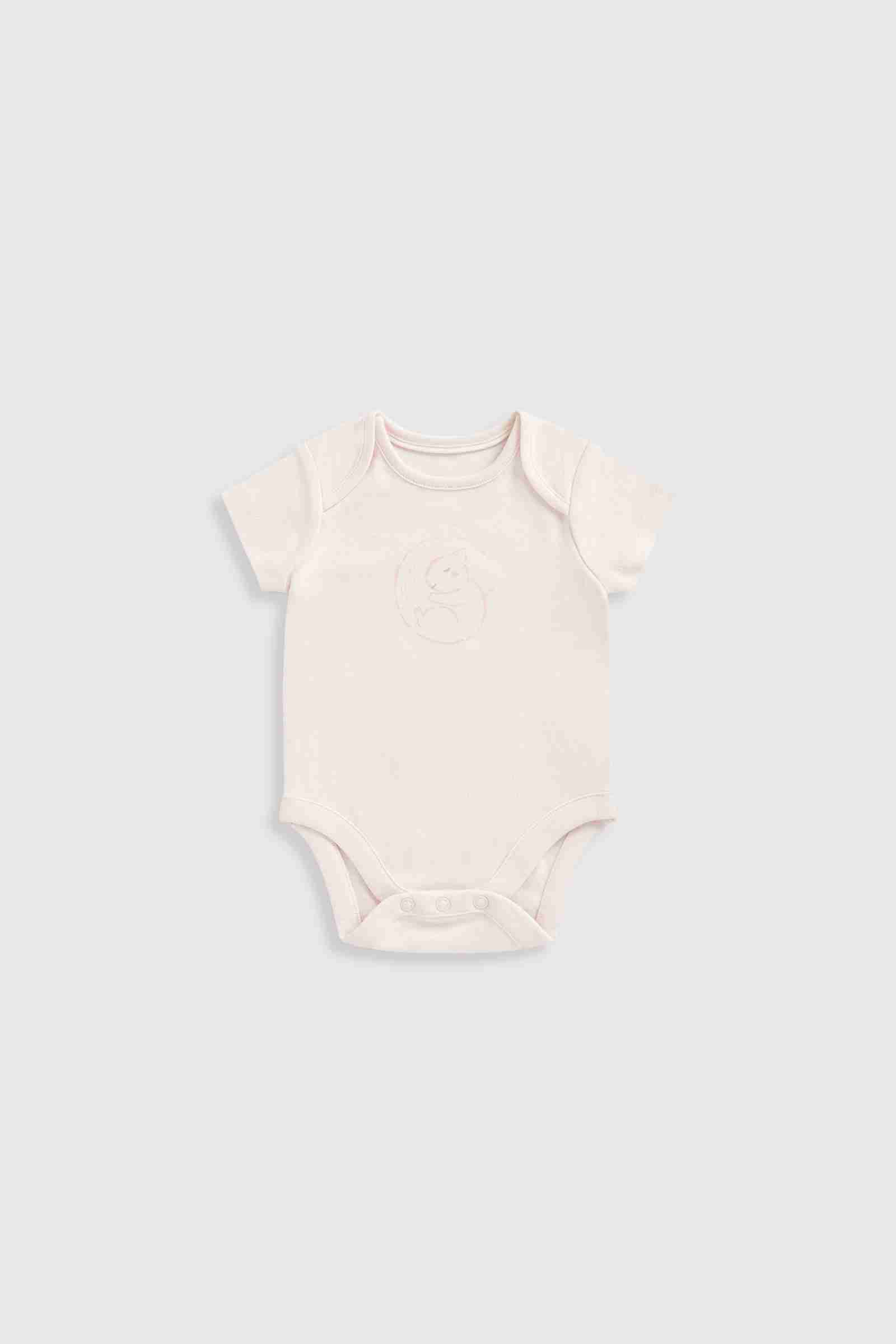 Mothercare Girls My First Contemporary 100% Cotton Gift Set - Pink